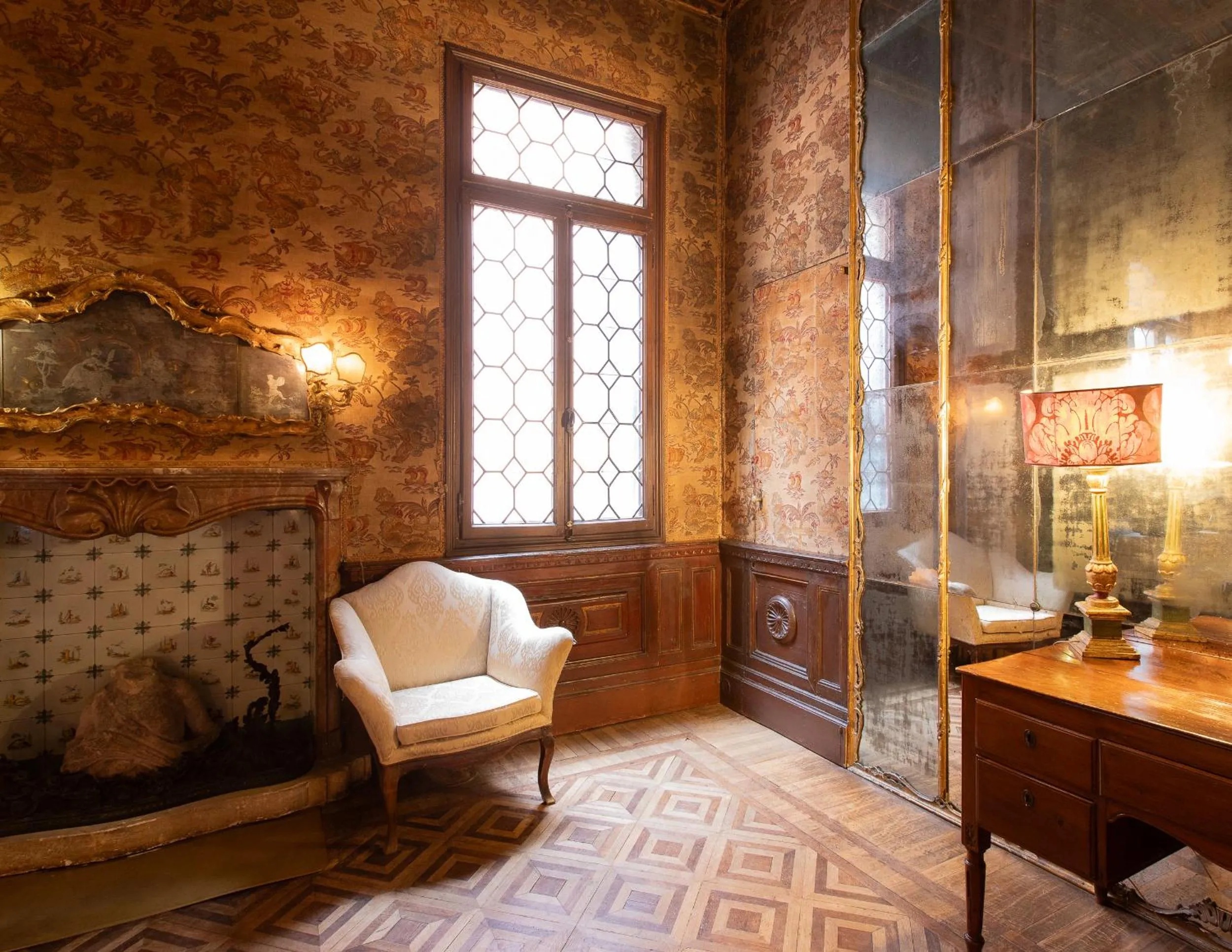 Living room in Palazzetto Pisani Grand Canal