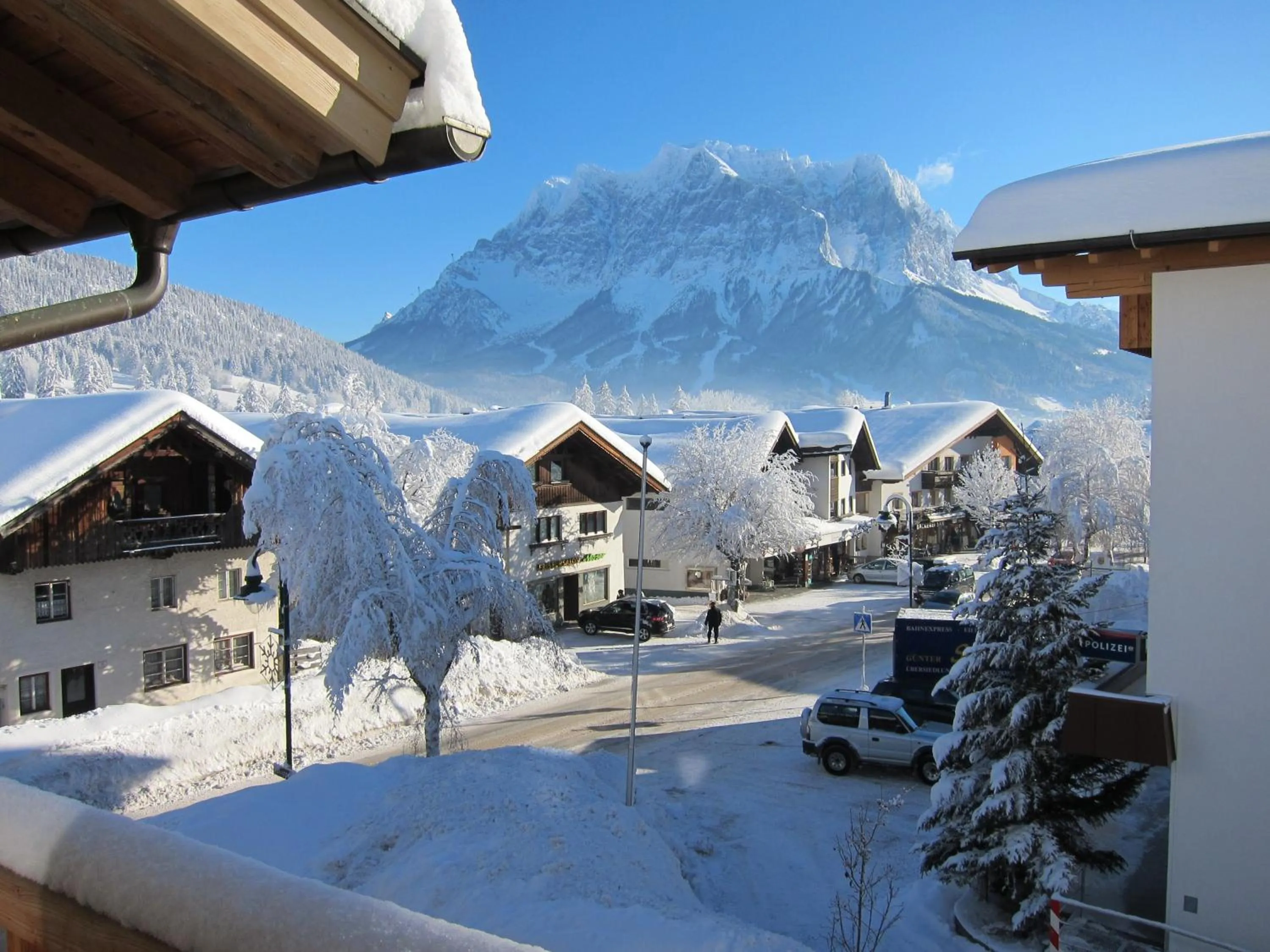 Bird's eye view in Apart Marienberg