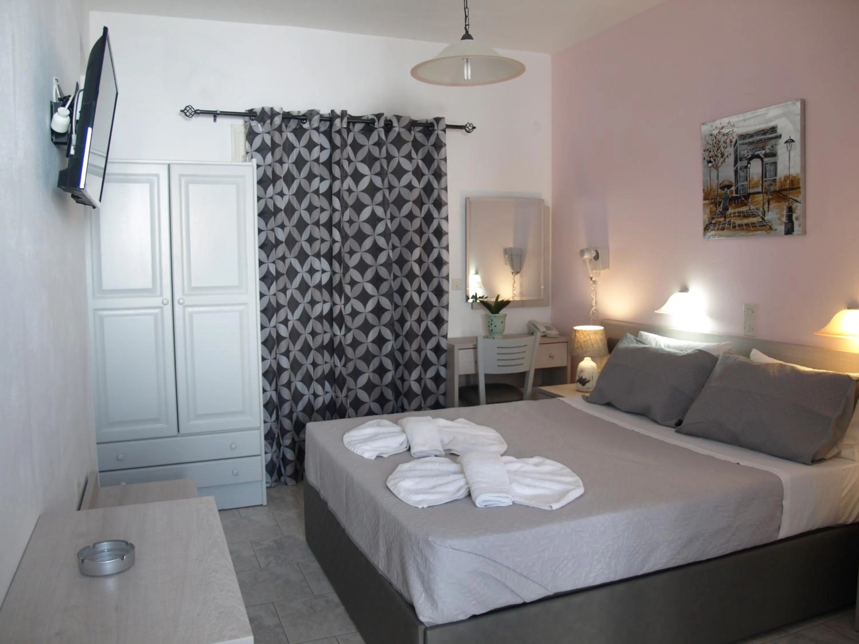 Toilet, Bed in Villa Katerina