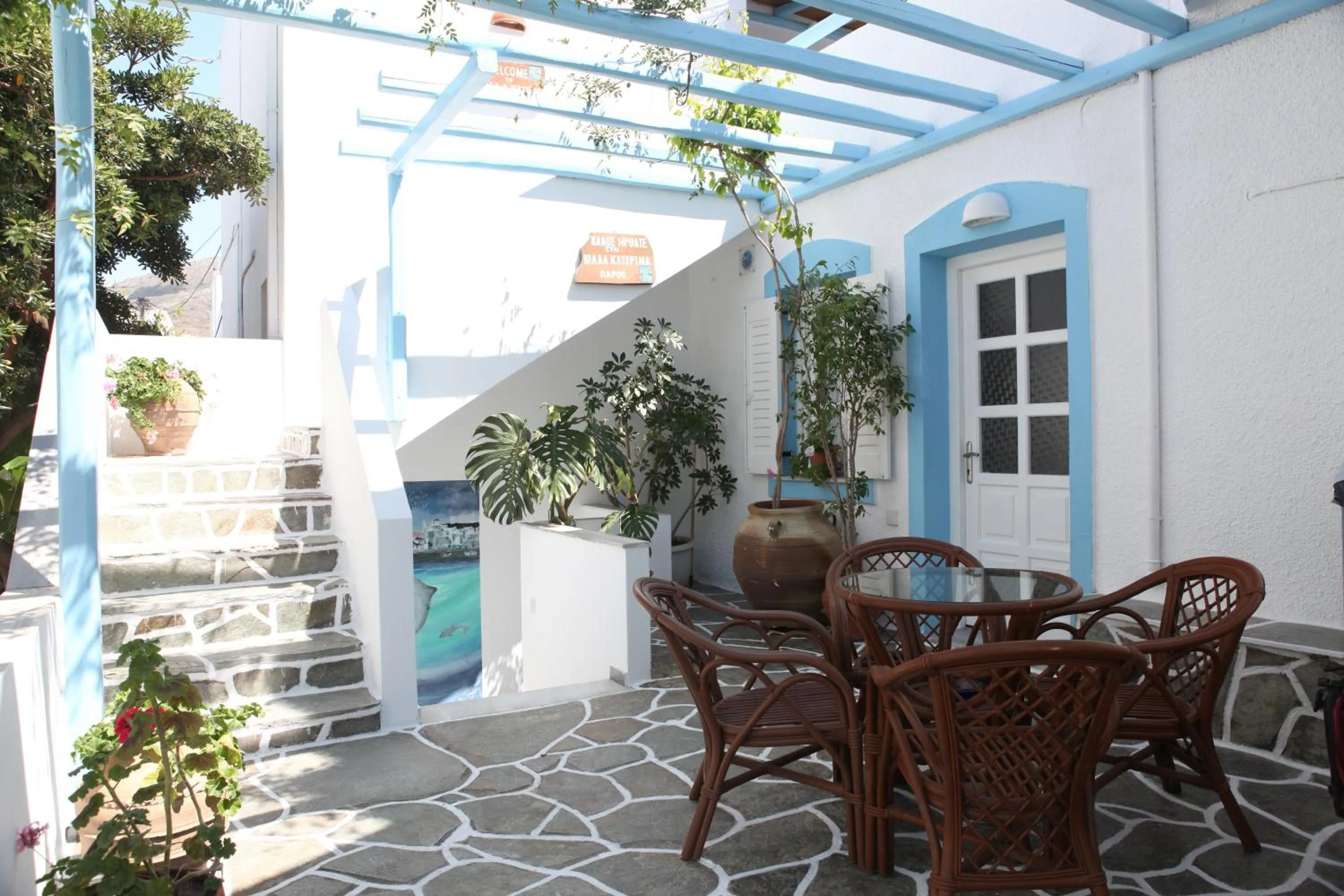 Balcony/Terrace in Villa Katerina