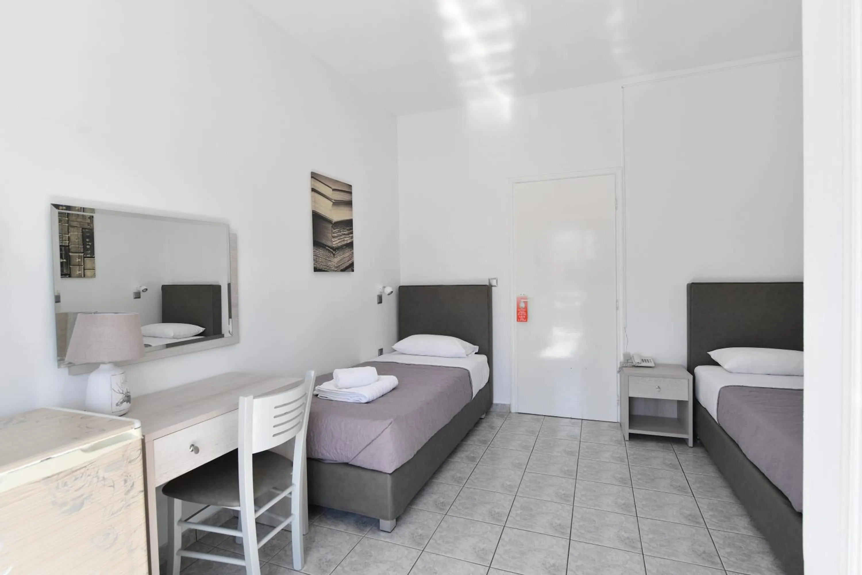 Kitchen or kitchenette, Bed in Villa Katerina