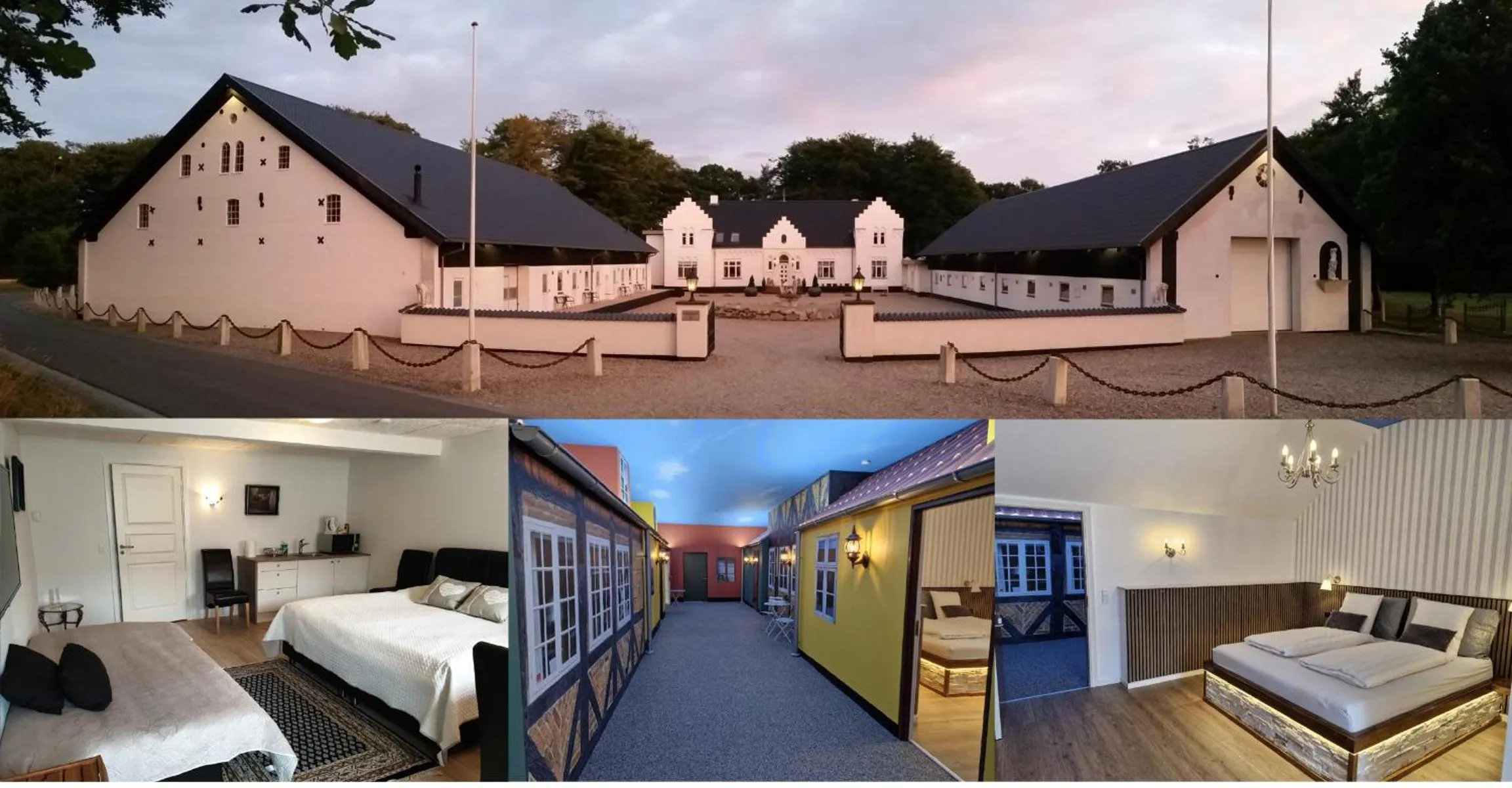 Property building, Bed in Gørdinglund Herregård Bed & Breakfast