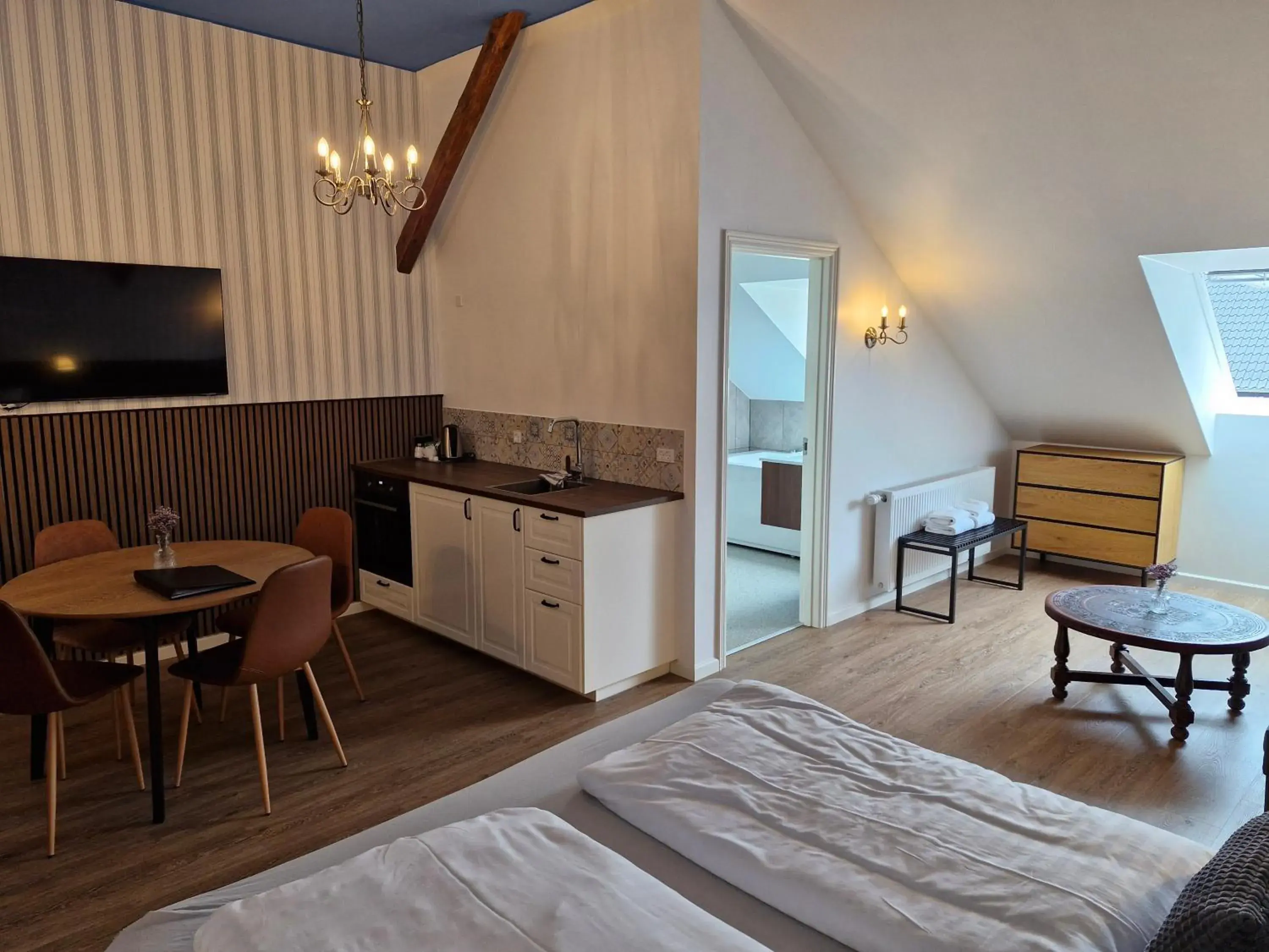 One-Bedroom Apartment with Spa Bath in Gørdinglund Herregård Bed & Breakfast One-Bedroom Apartment with Spa Bath in Gørdinglund Herregård Bed & Breakfast