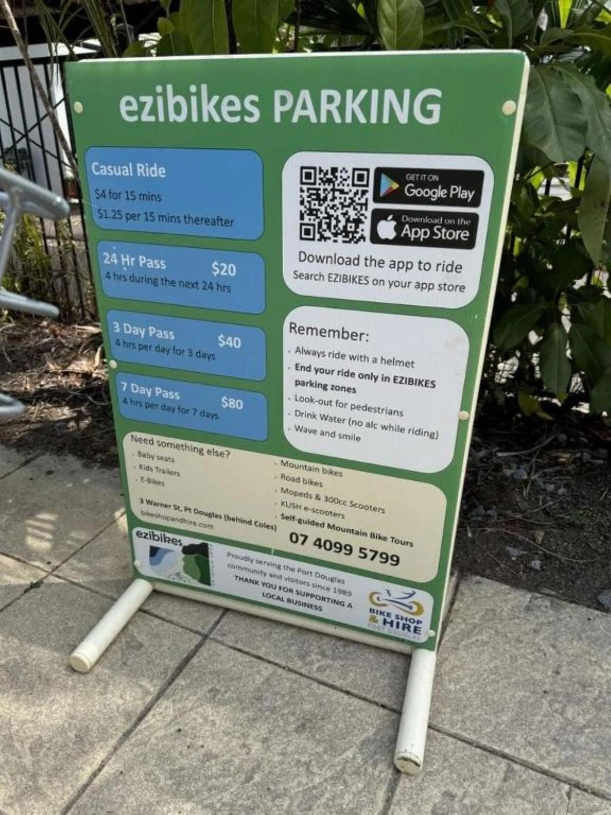 Cycling in Reef Resort Villas Port Douglas