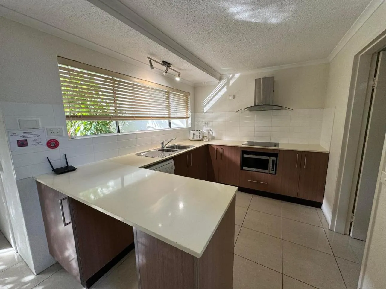 kitchen in Reef Resort Villas Port Douglas