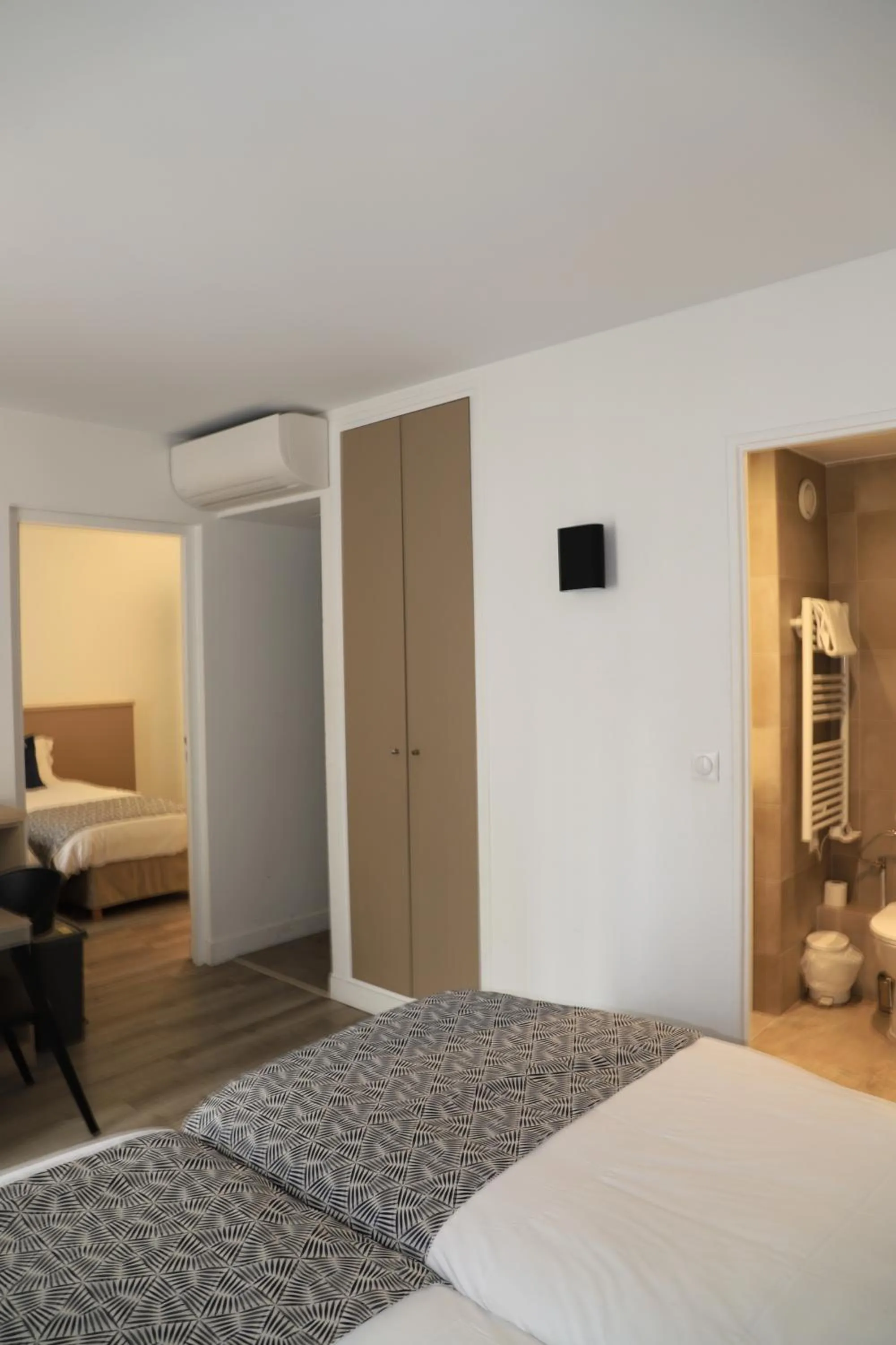 Bed in AMHotel Italie