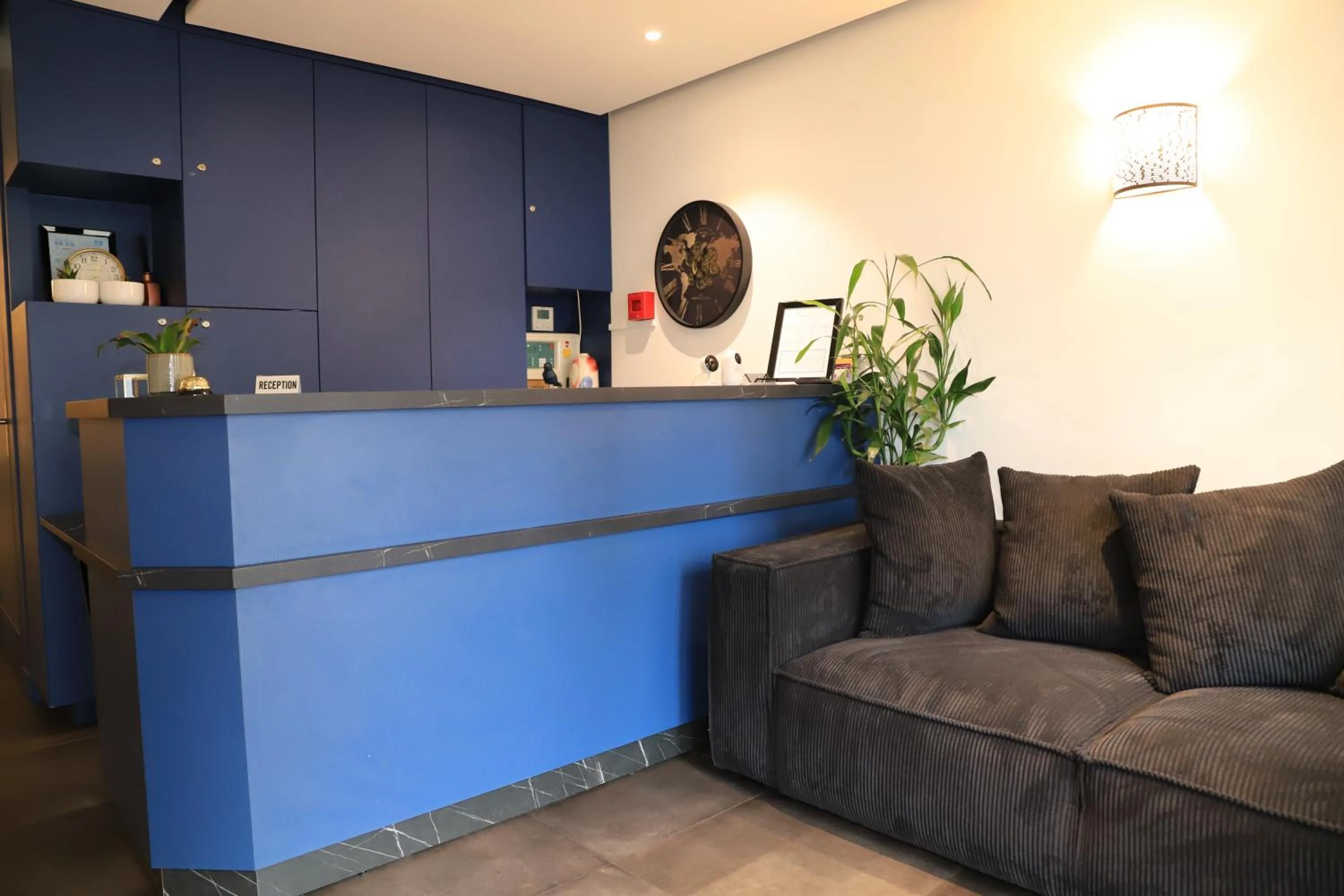 Lobby or reception in AMHotel Italie