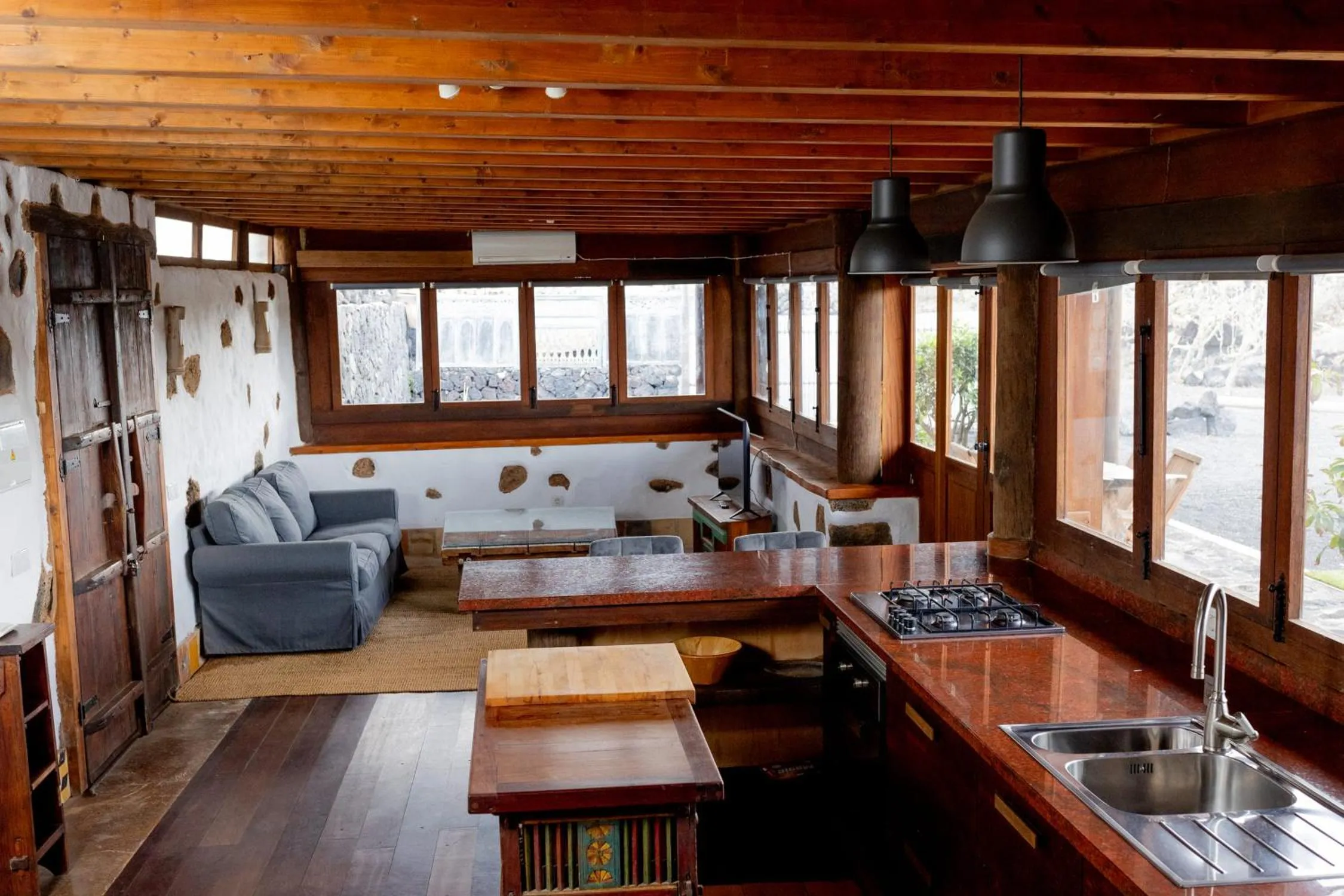 Living room in Finca Tomaren