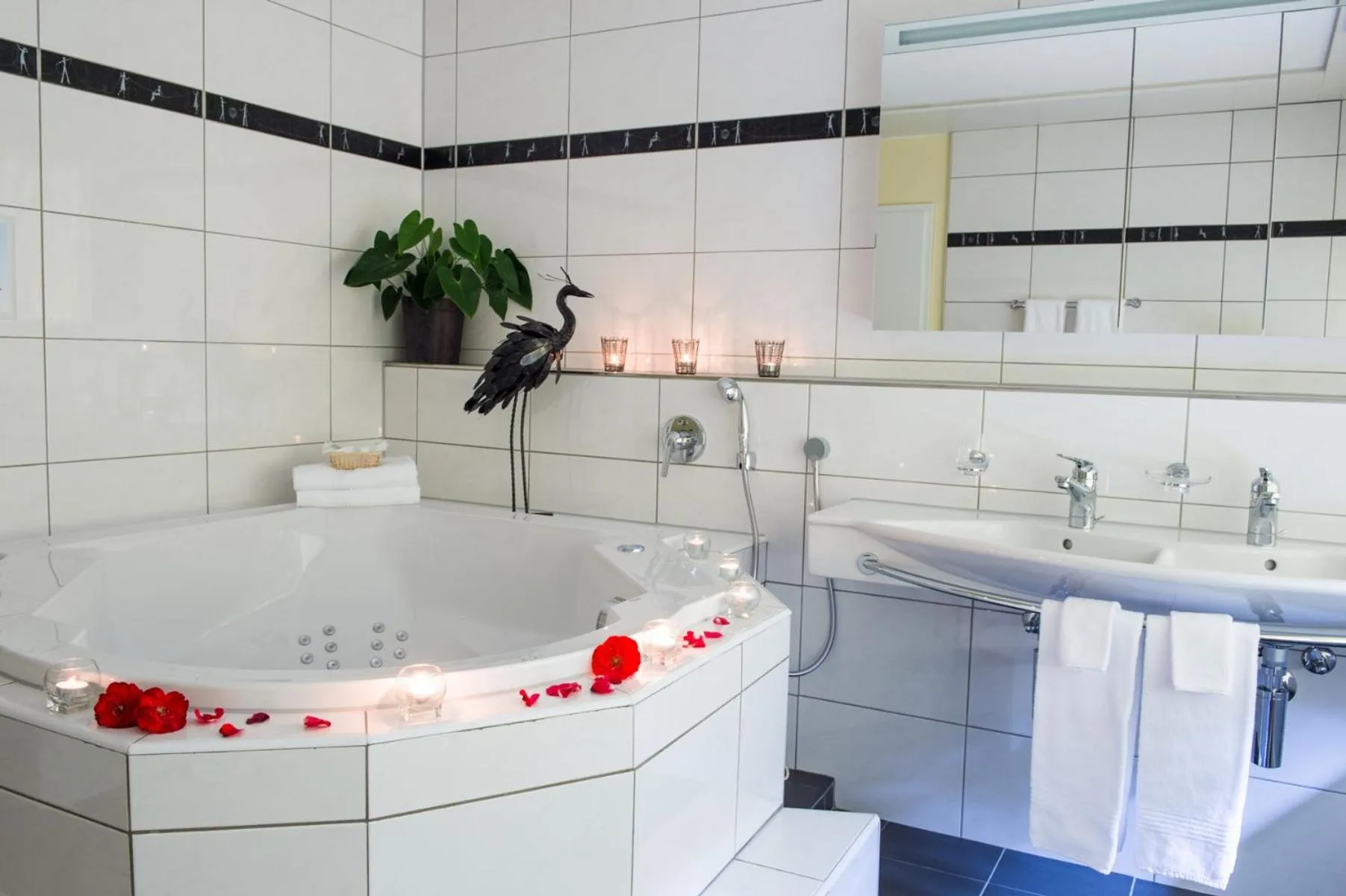 Hot Tub in Hotel Matt