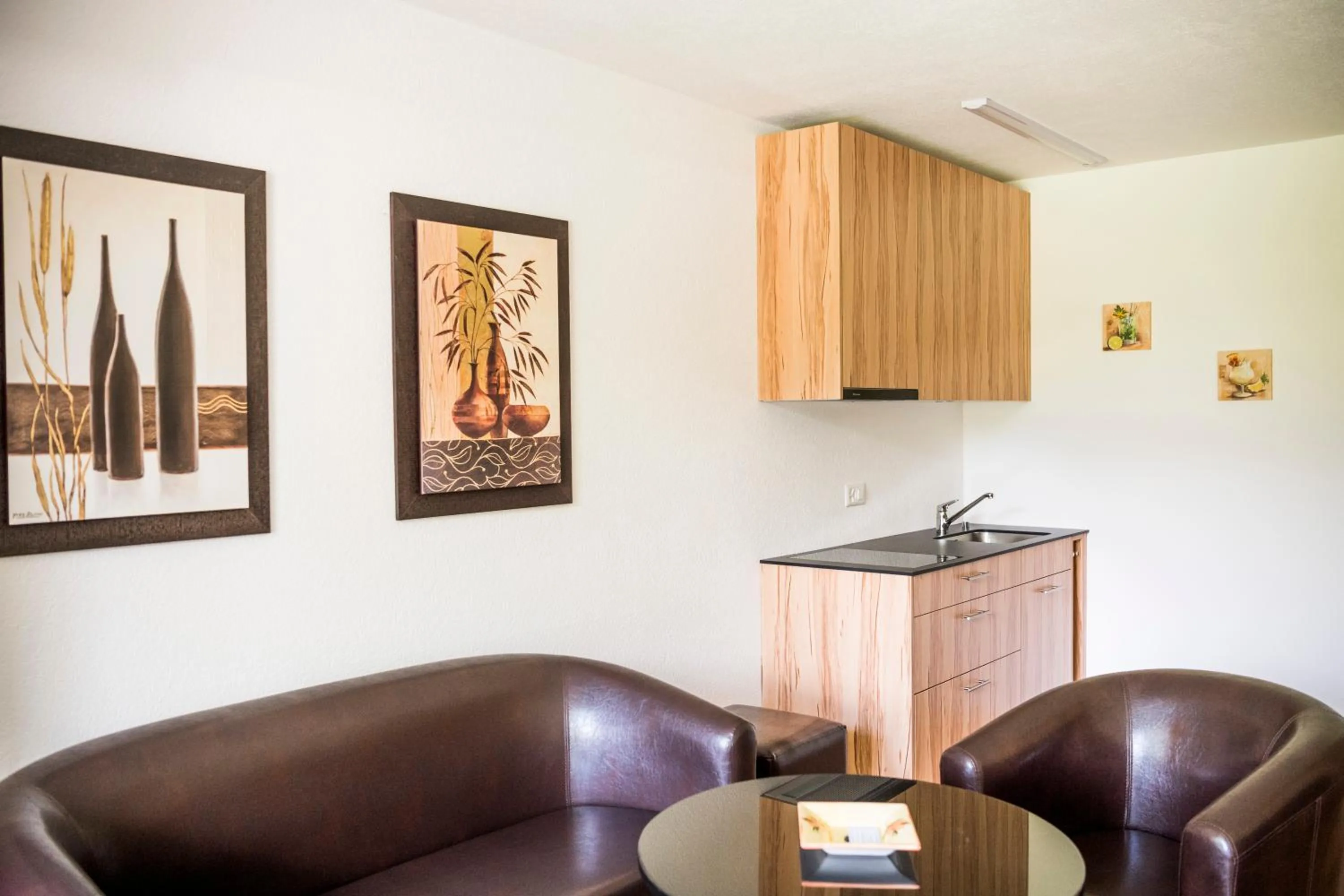 Kitchen or kitchenette in Hotel Matt