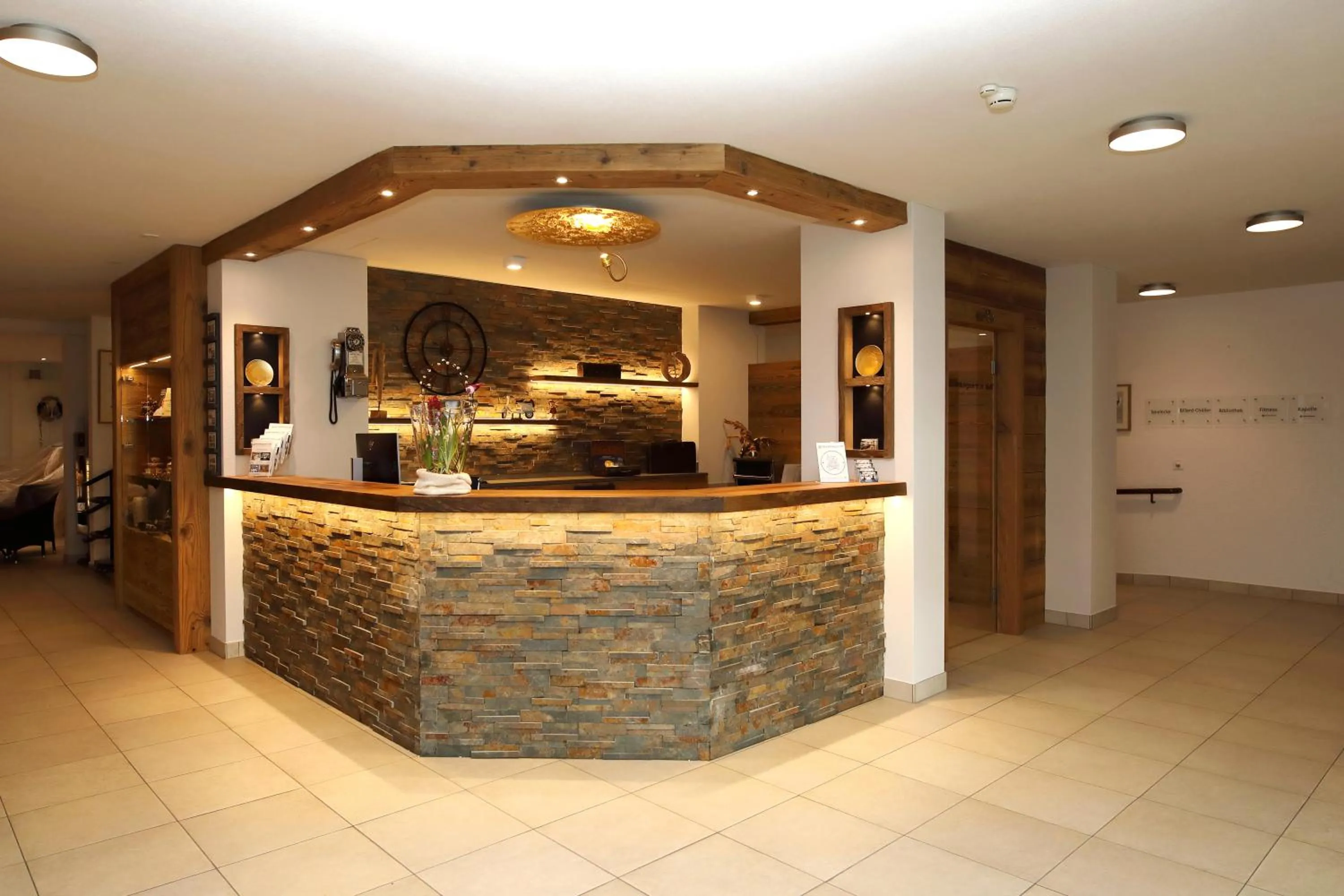 Lobby or reception in Hotel Matt