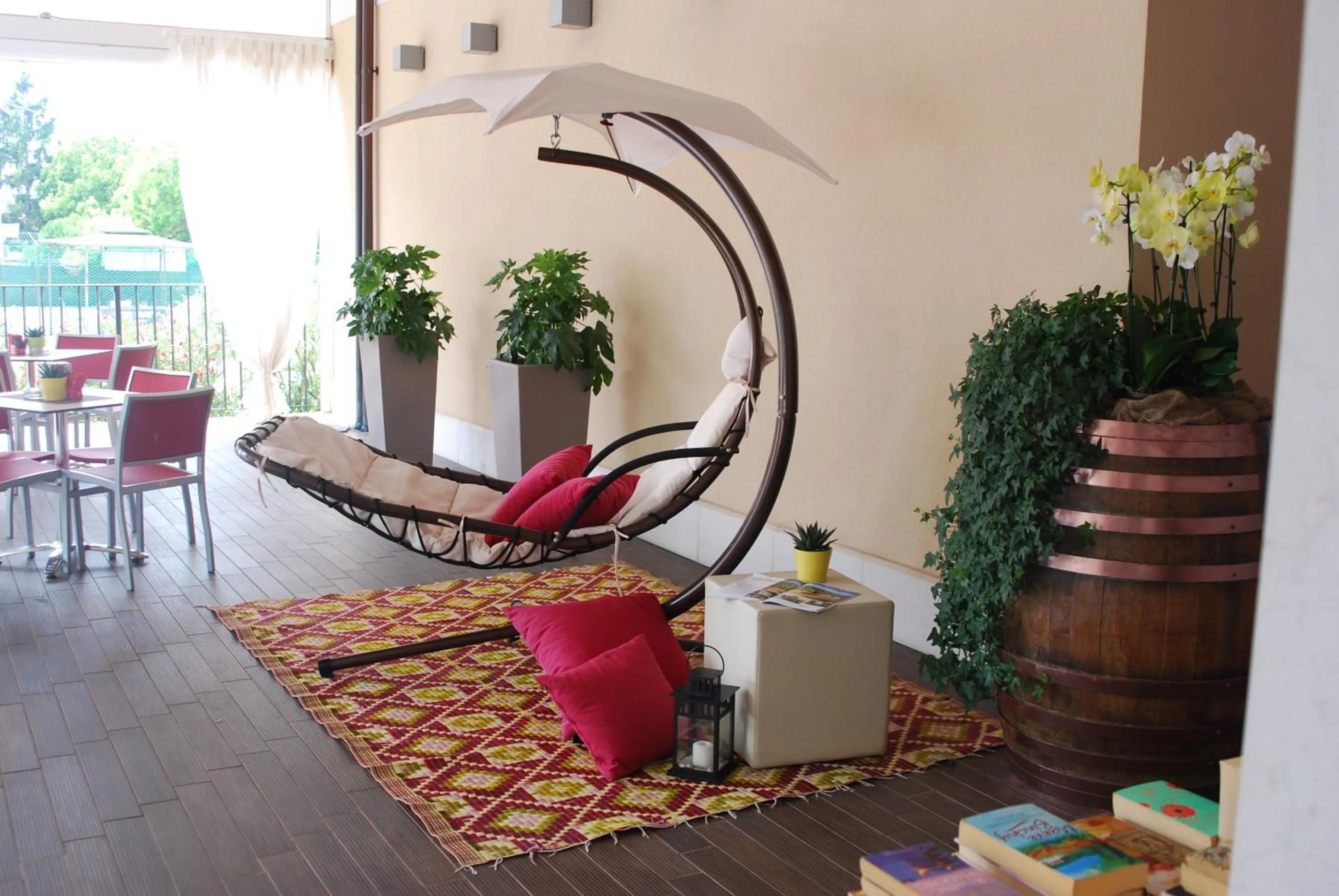 Balcony/Terrace in Kairos Garda Hotel