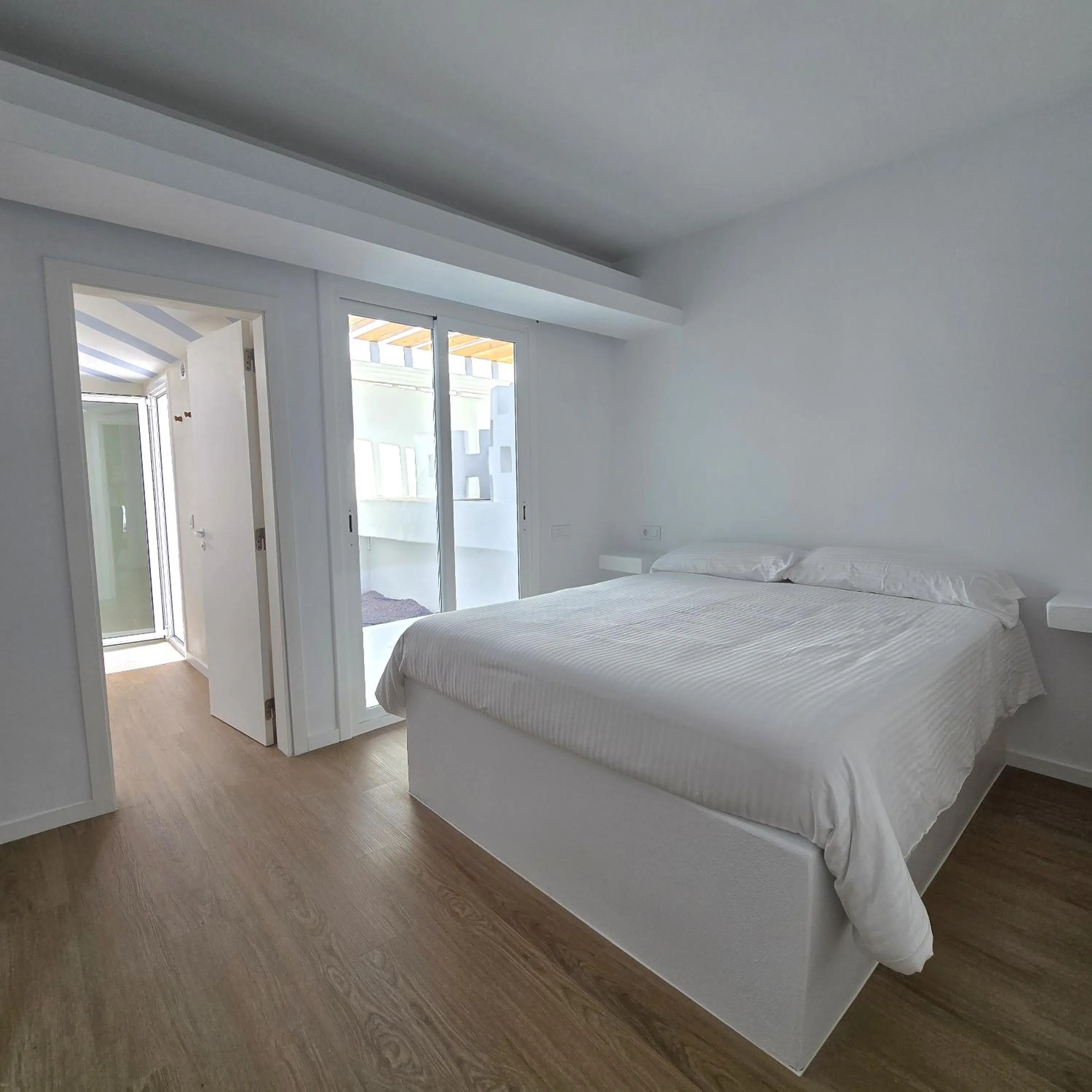 Bedroom, Bed in Bungalows Villas Blancas