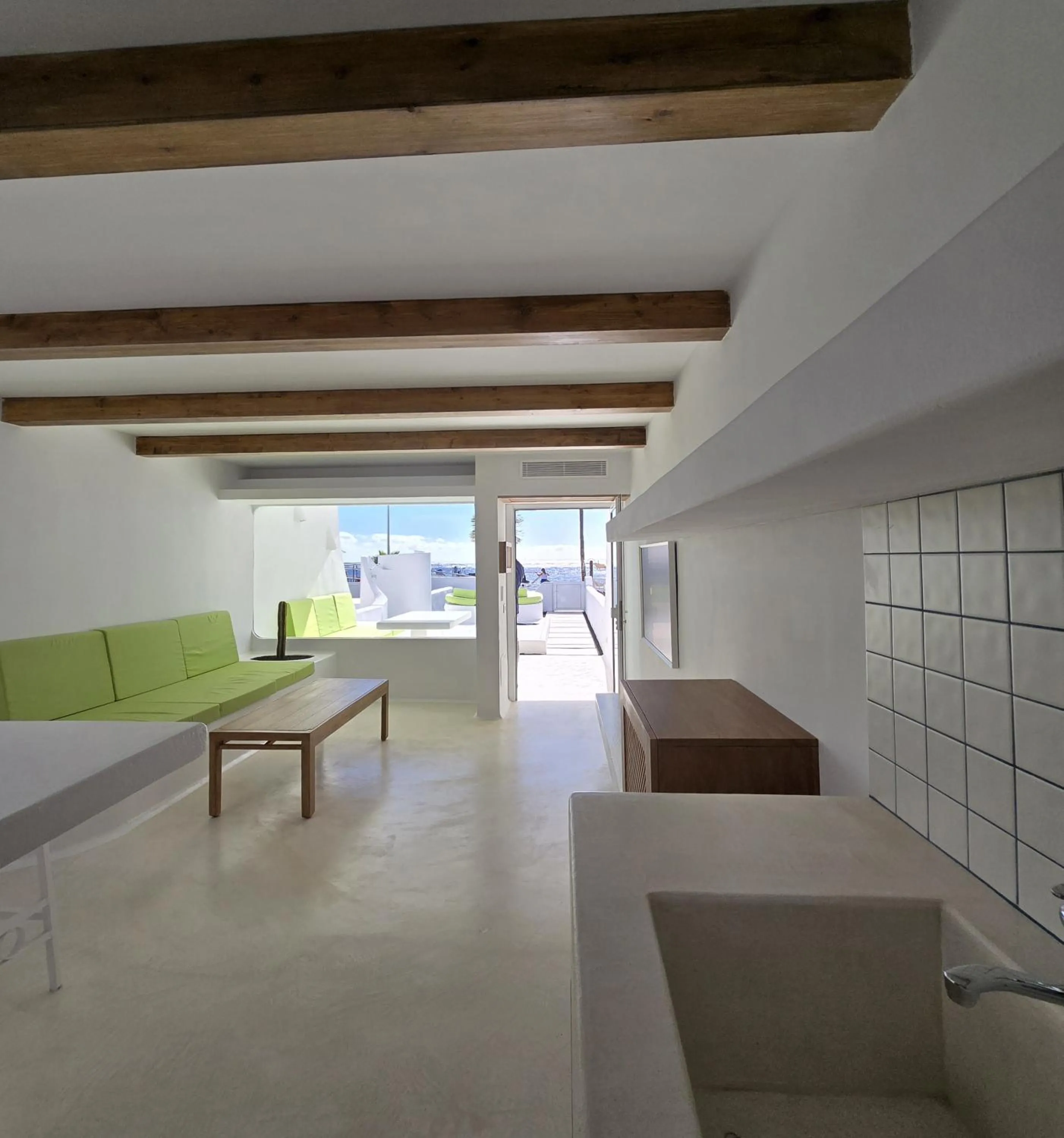 Living room in Bungalows Villas Blancas
