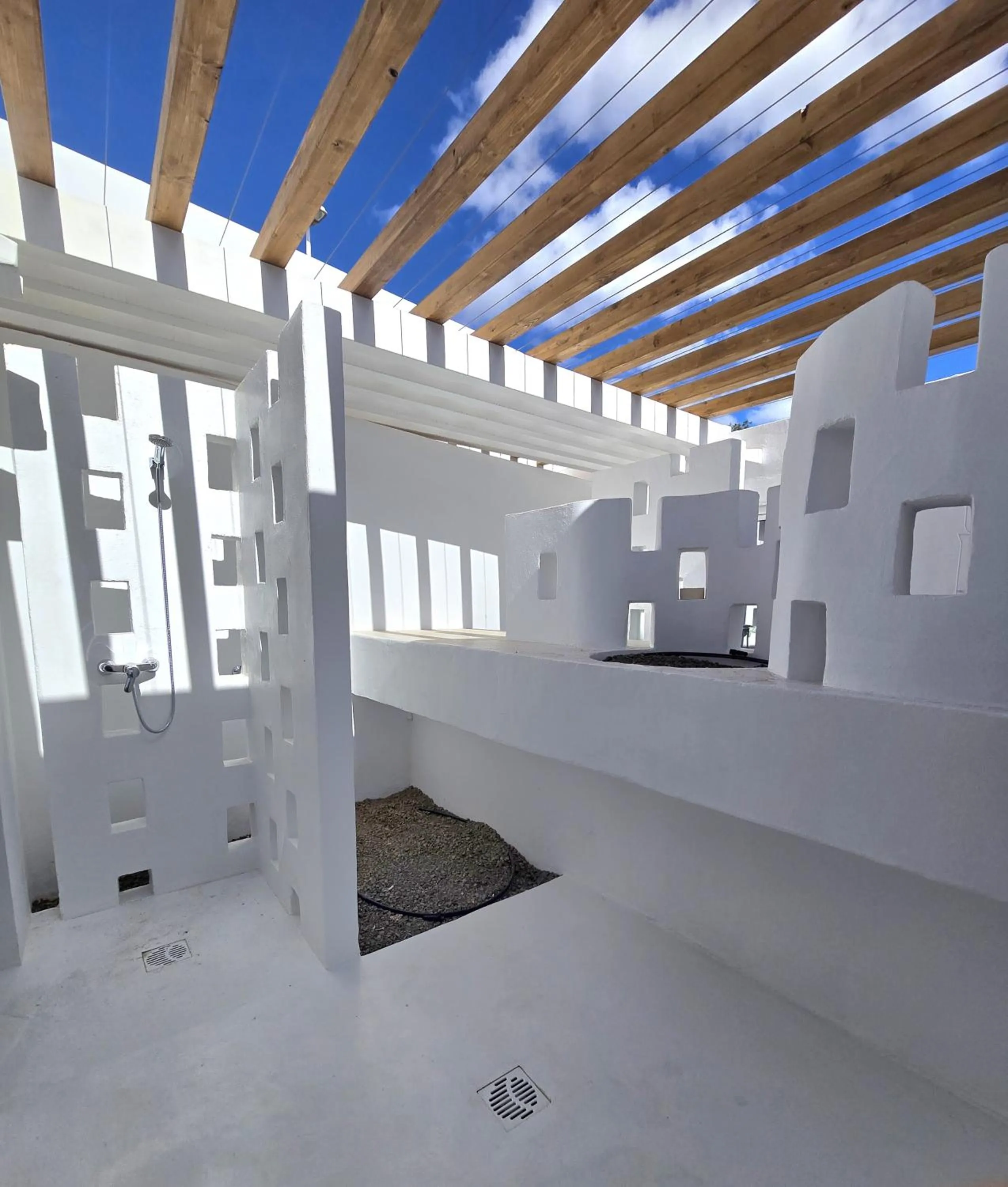 Shower in Bungalows Villas Blancas