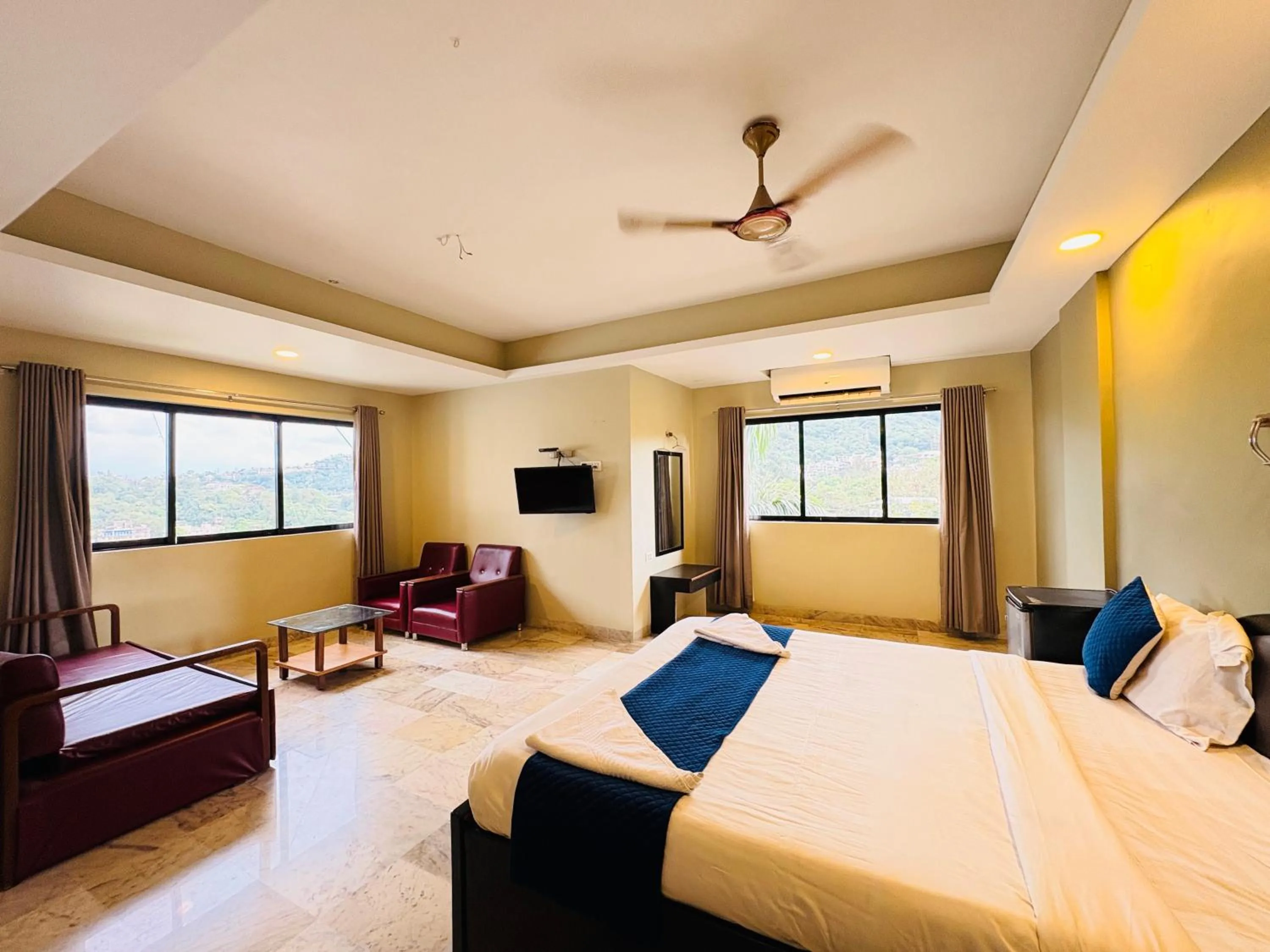 Bed in Sunrise Hill Resort