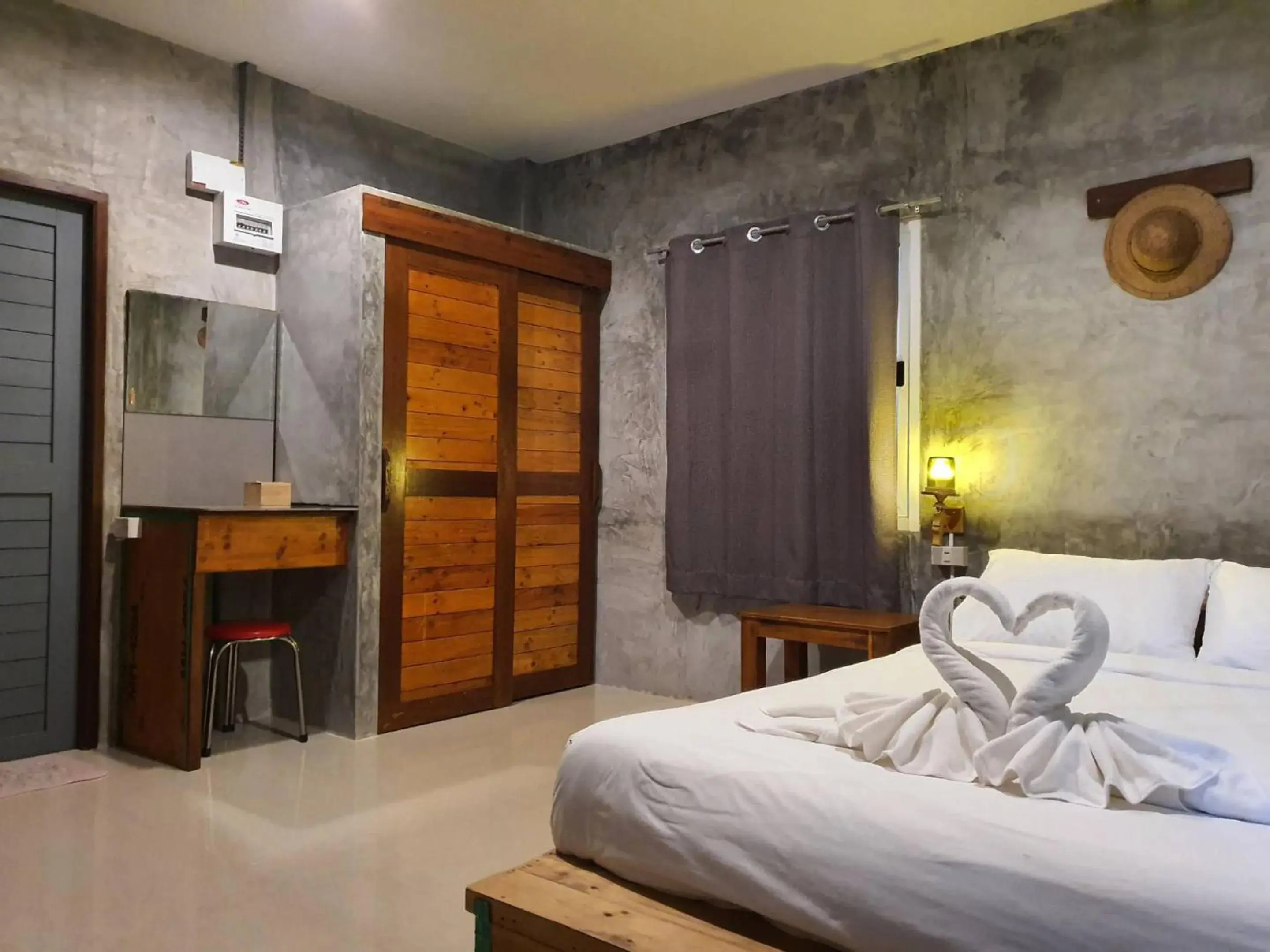 Queen Room with Garden View in Life koh tao resort Queen Room with Garden View in Life koh tao resort