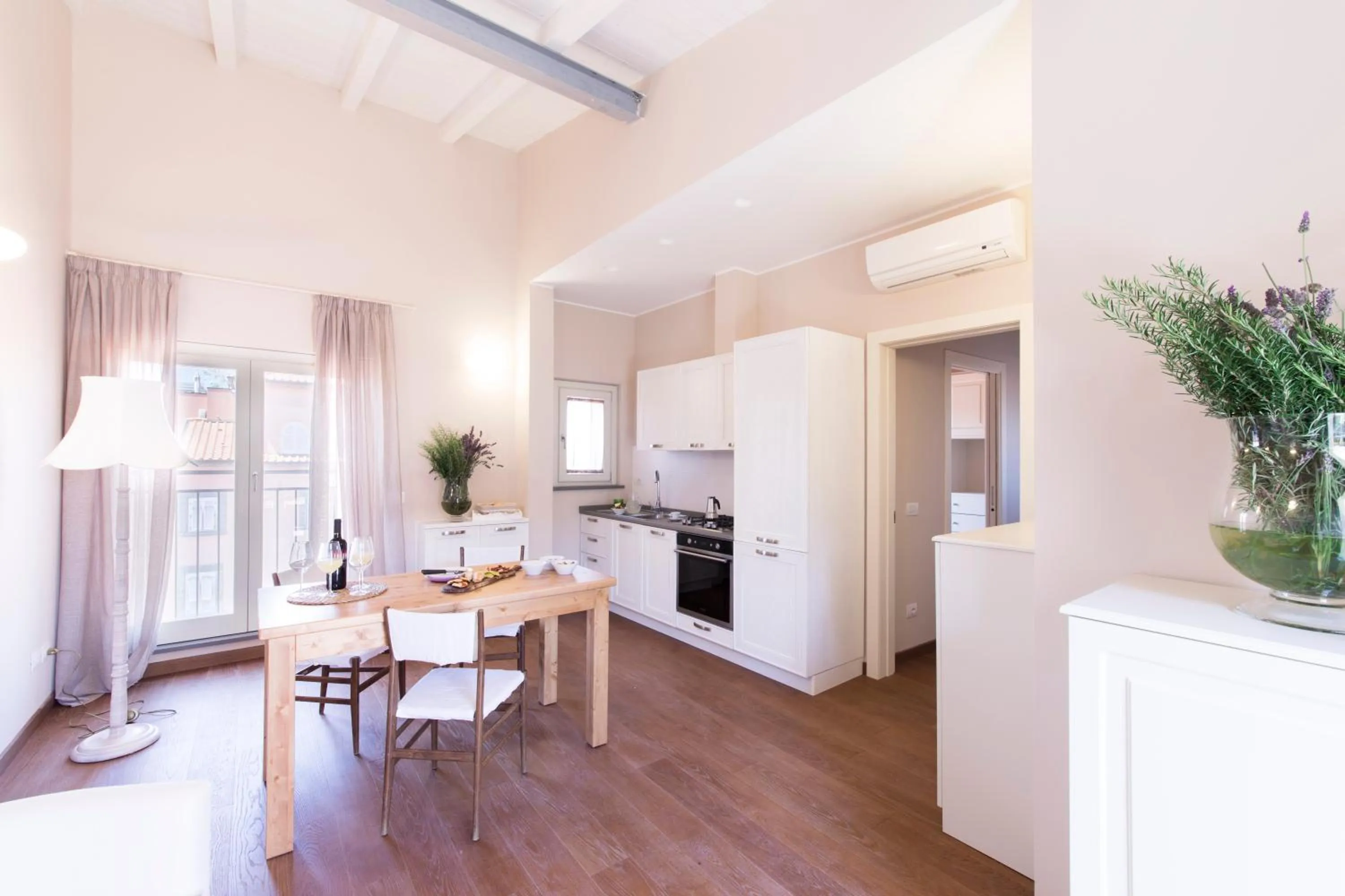 Kitchen or kitchenette in Agave in Città