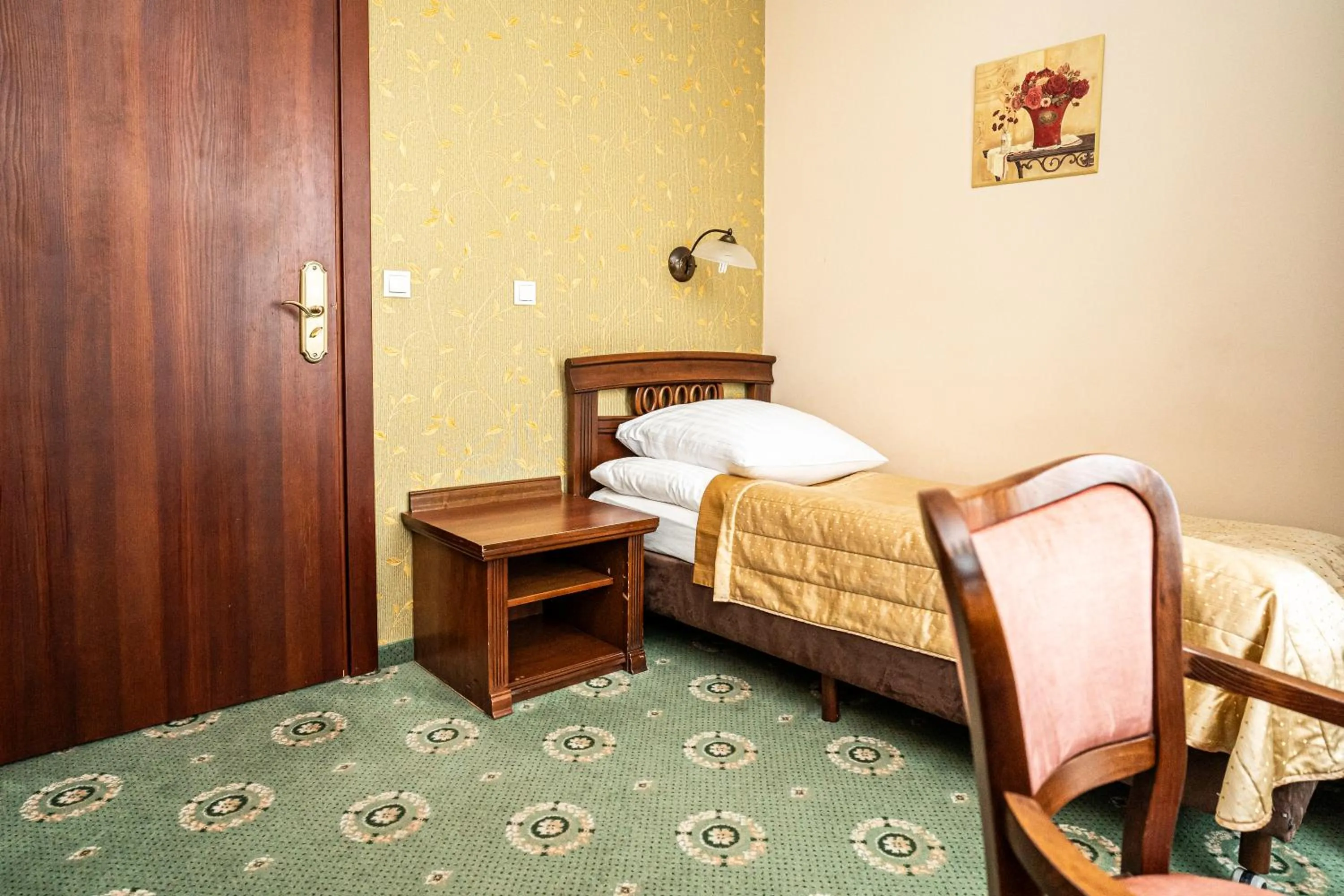 Bed in Hotel Arkadia Royal