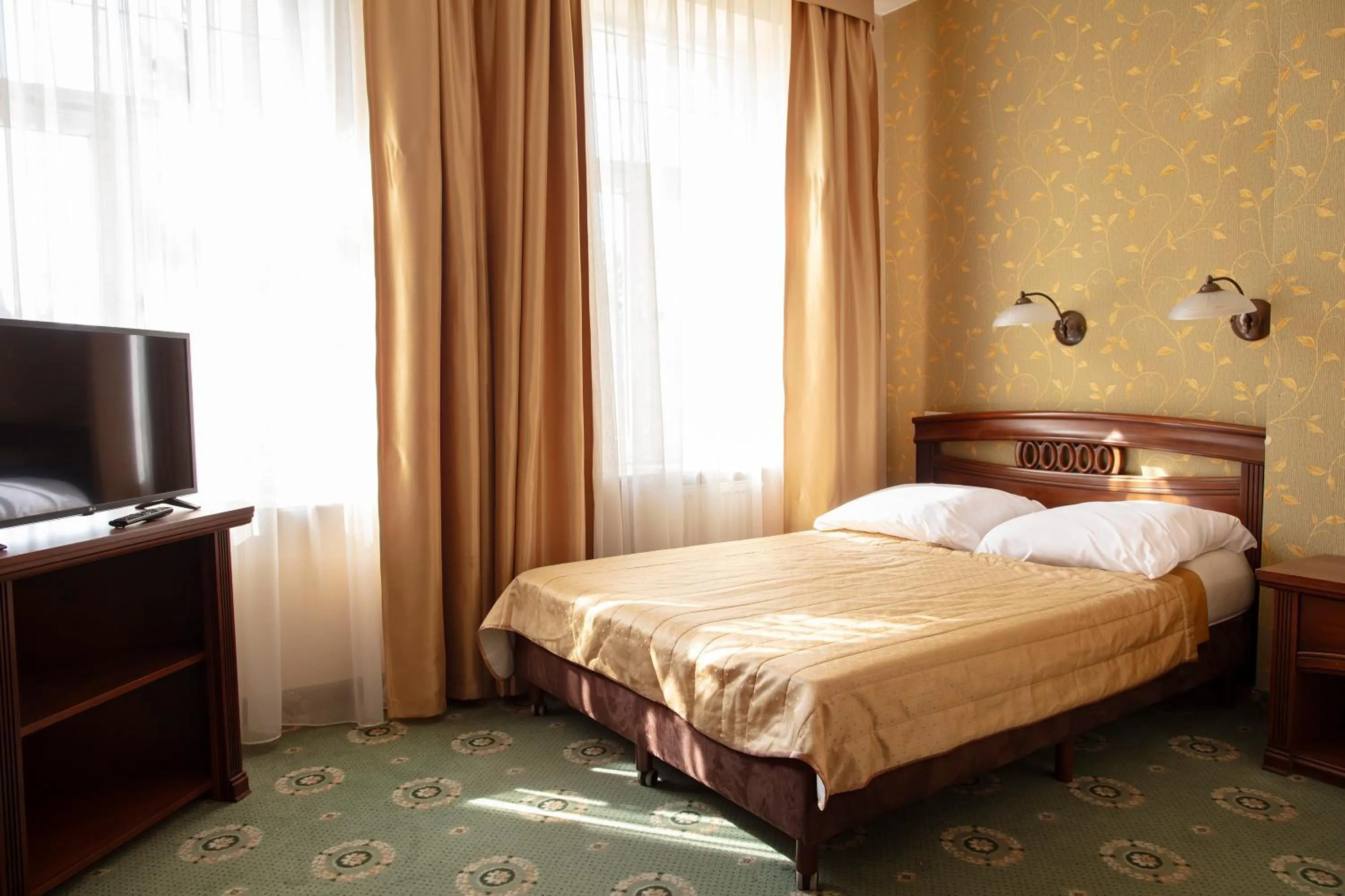 Bed in Hotel Arkadia Royal