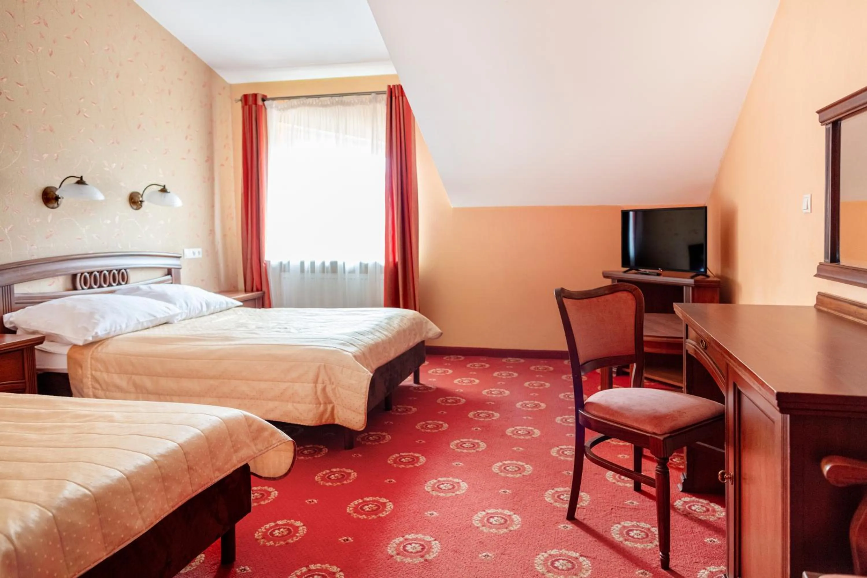 Bed in Hotel Arkadia Royal