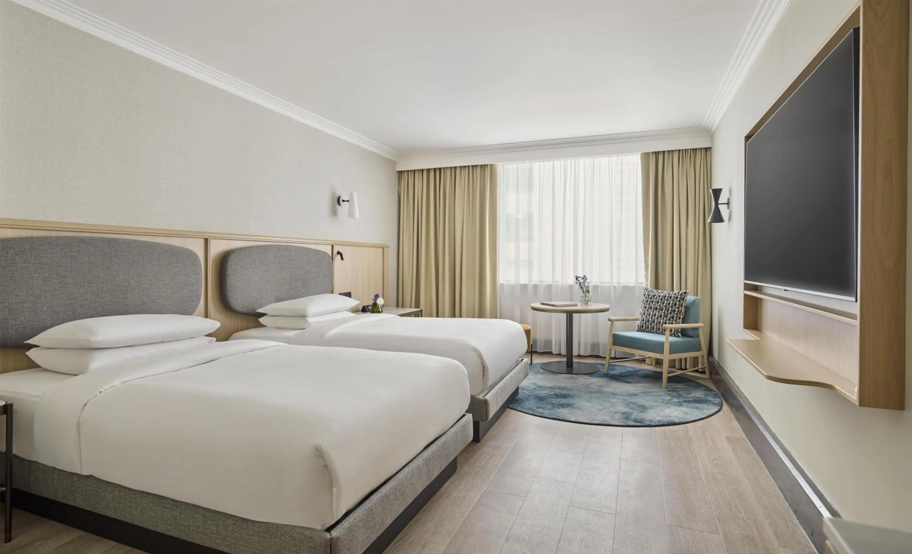 Bedroom, Bed in Hyatt Regency London Blackfriars