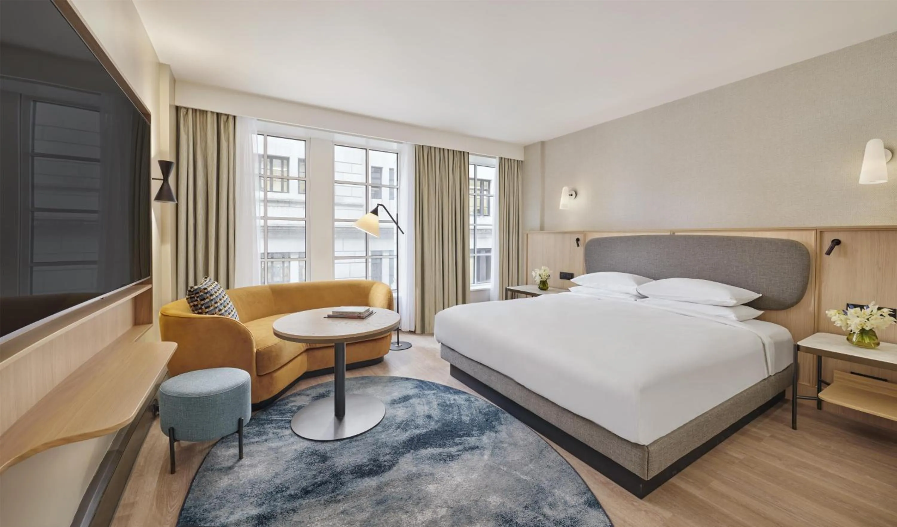 Bedroom, Bed in Hyatt Regency London Blackfriars