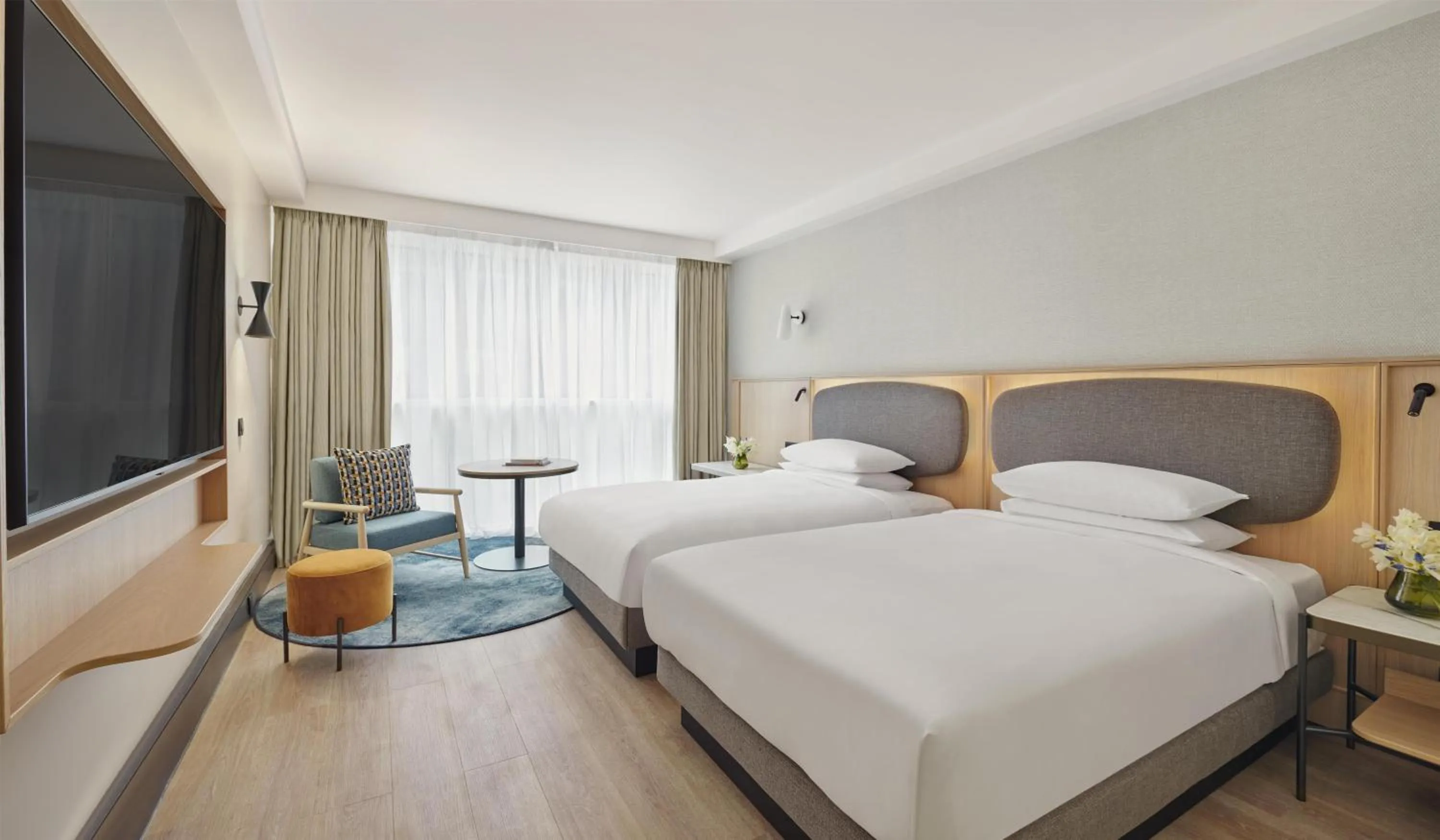 Bedroom, Bed in Hyatt Regency London Blackfriars