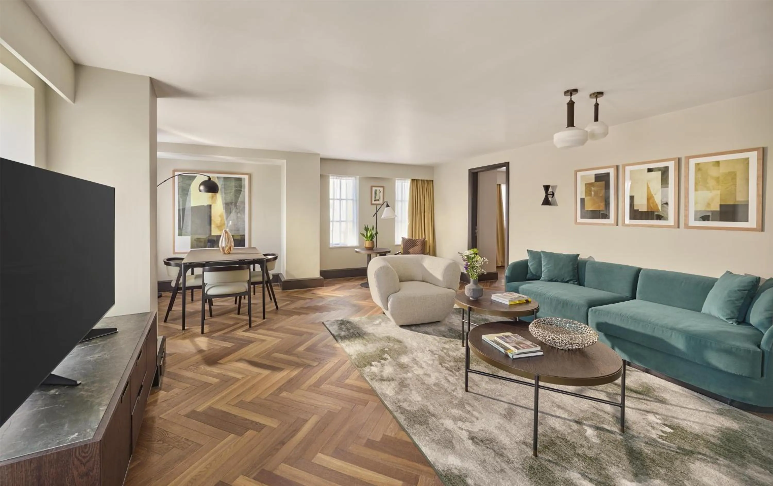 Photo of the whole room in Hyatt Regency London Blackfriars