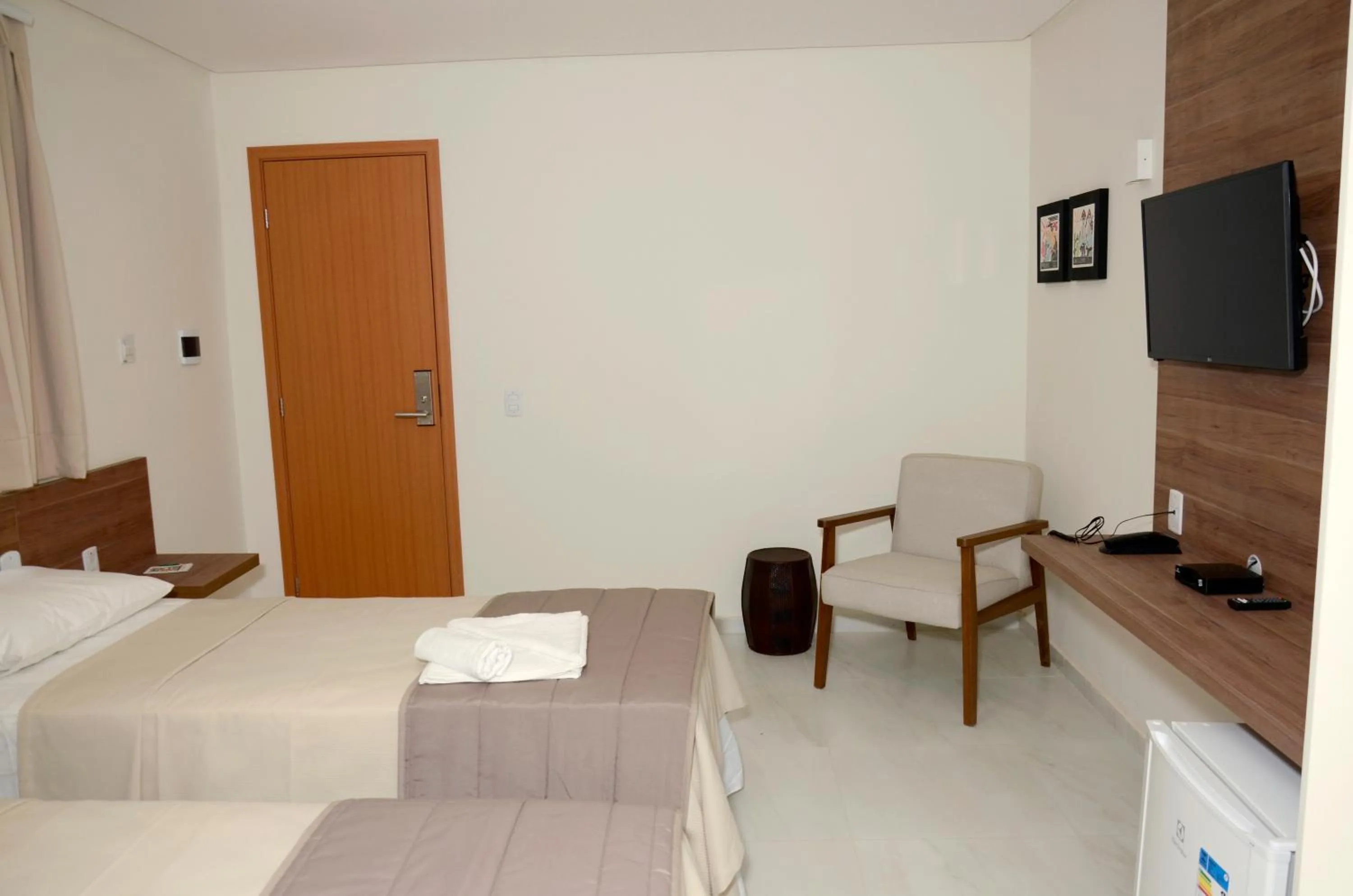 Bed in Asa Branca Hotel