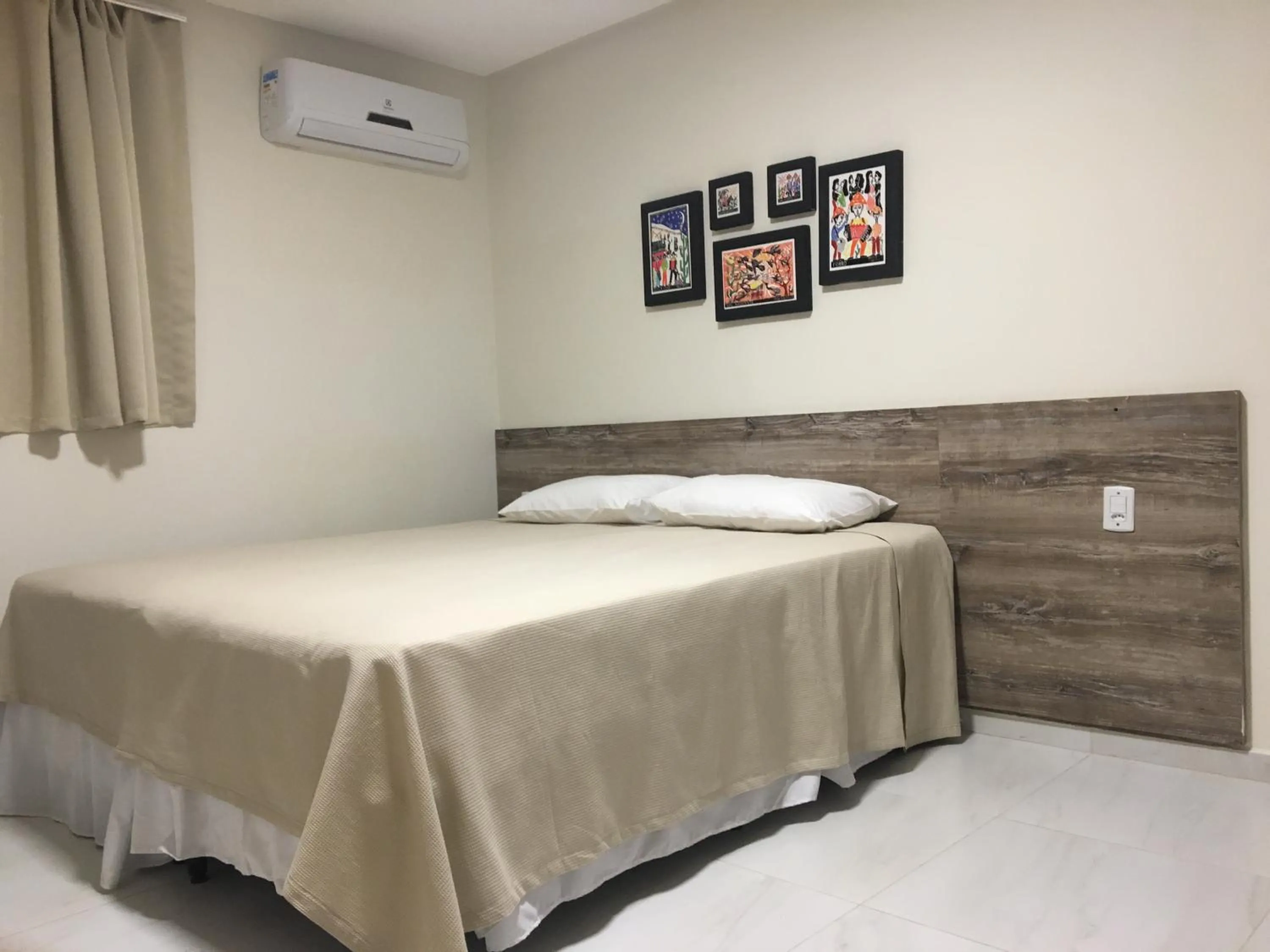 Bed in Asa Branca Hotel