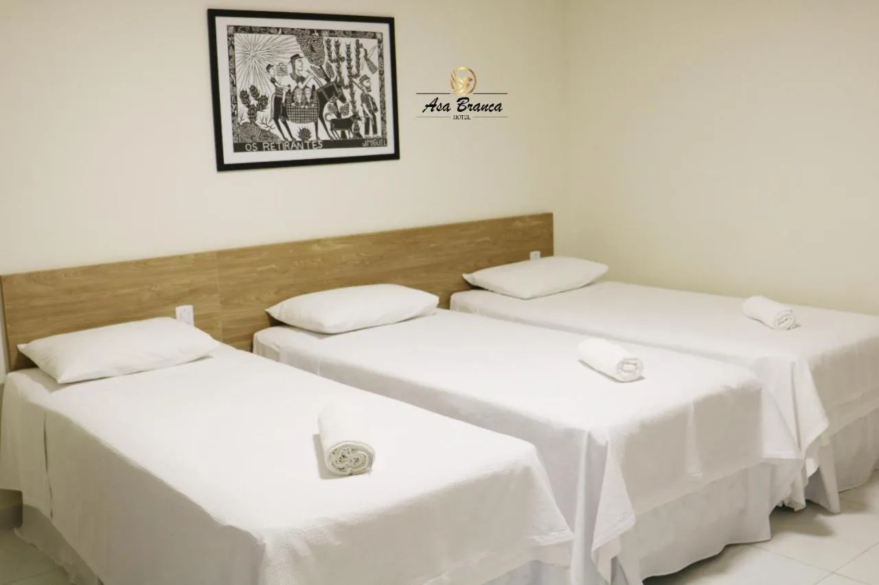 Bed in Asa Branca Hotel