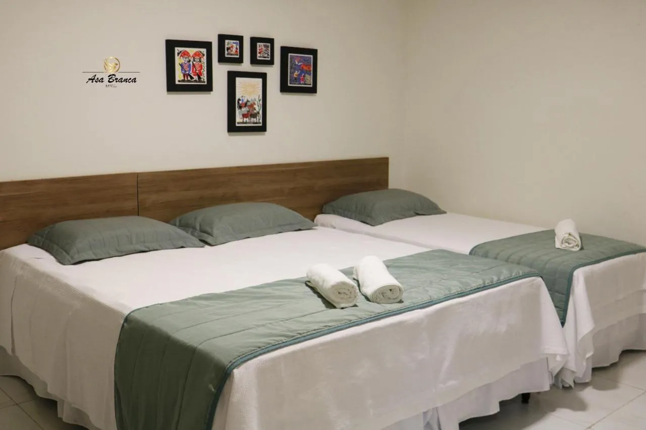 Bed in Asa Branca Hotel