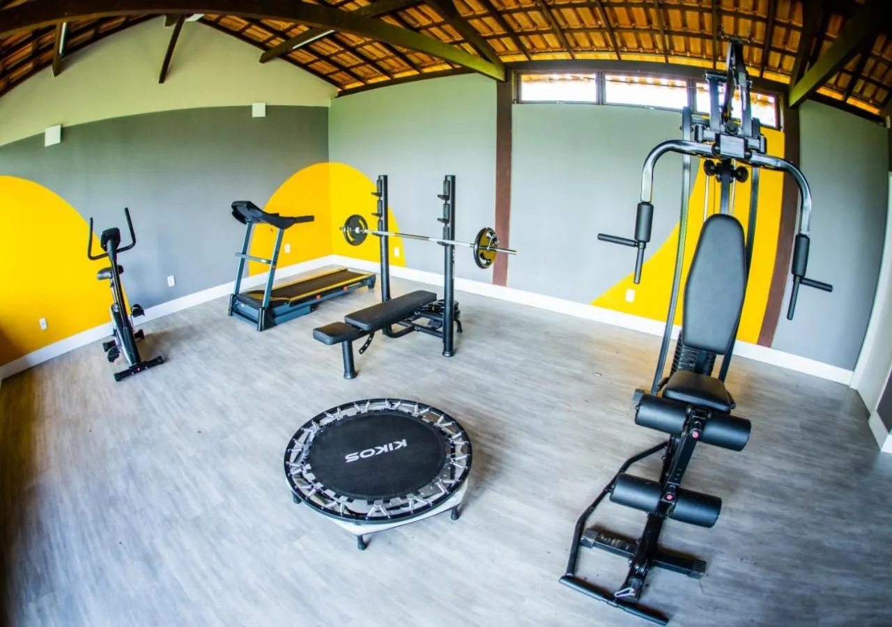 Fitness centre/facilities in Hotel Fazenda Horizonte Belo