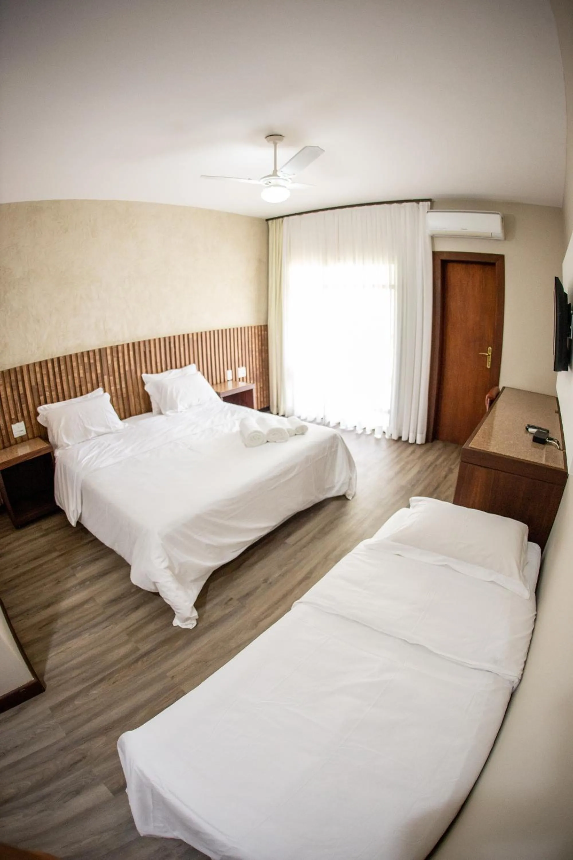 TV and multimedia, Bed in Hotel Fazenda Horizonte Belo