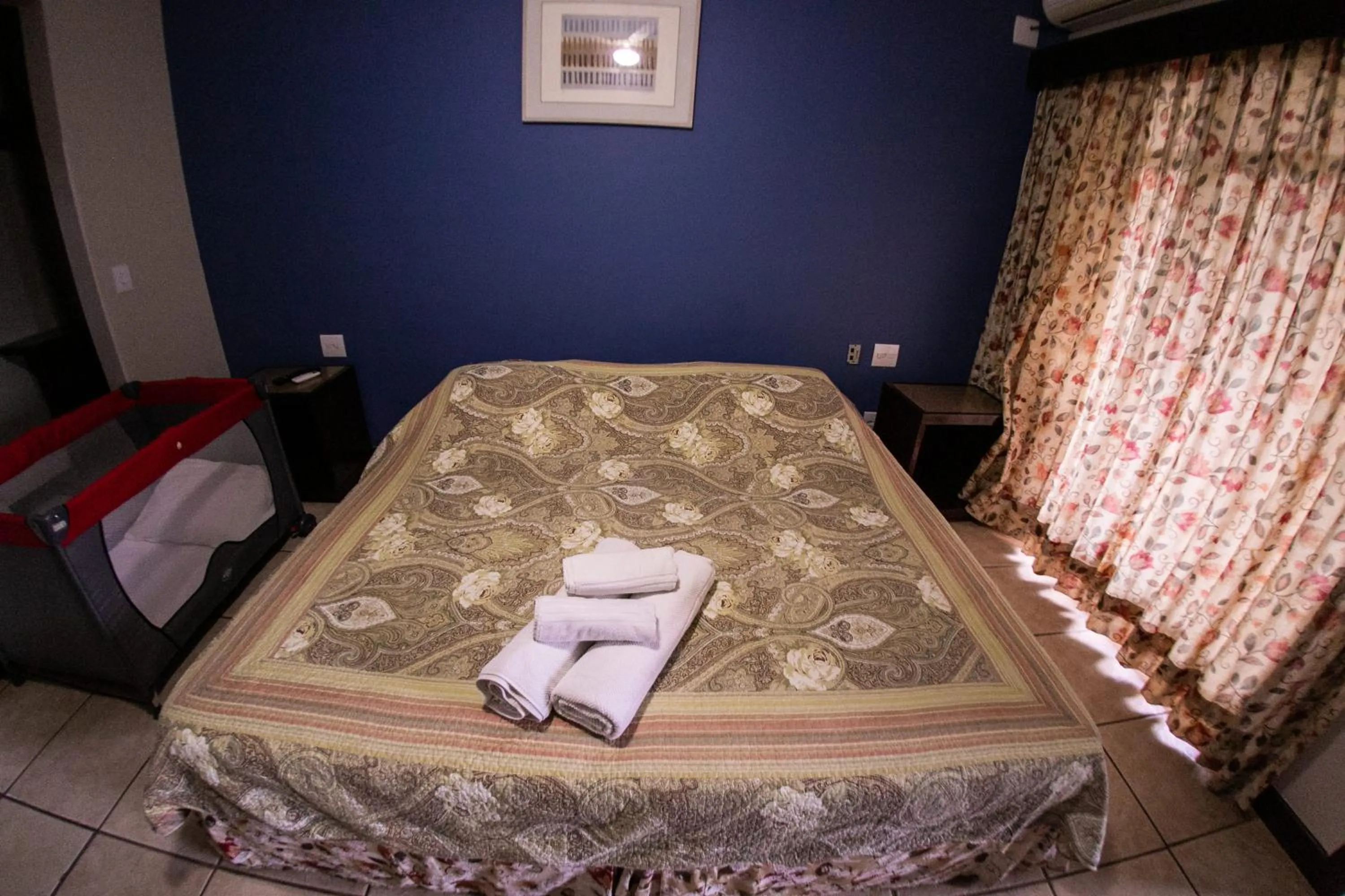 Bed in Hotel Fazenda Horizonte Belo