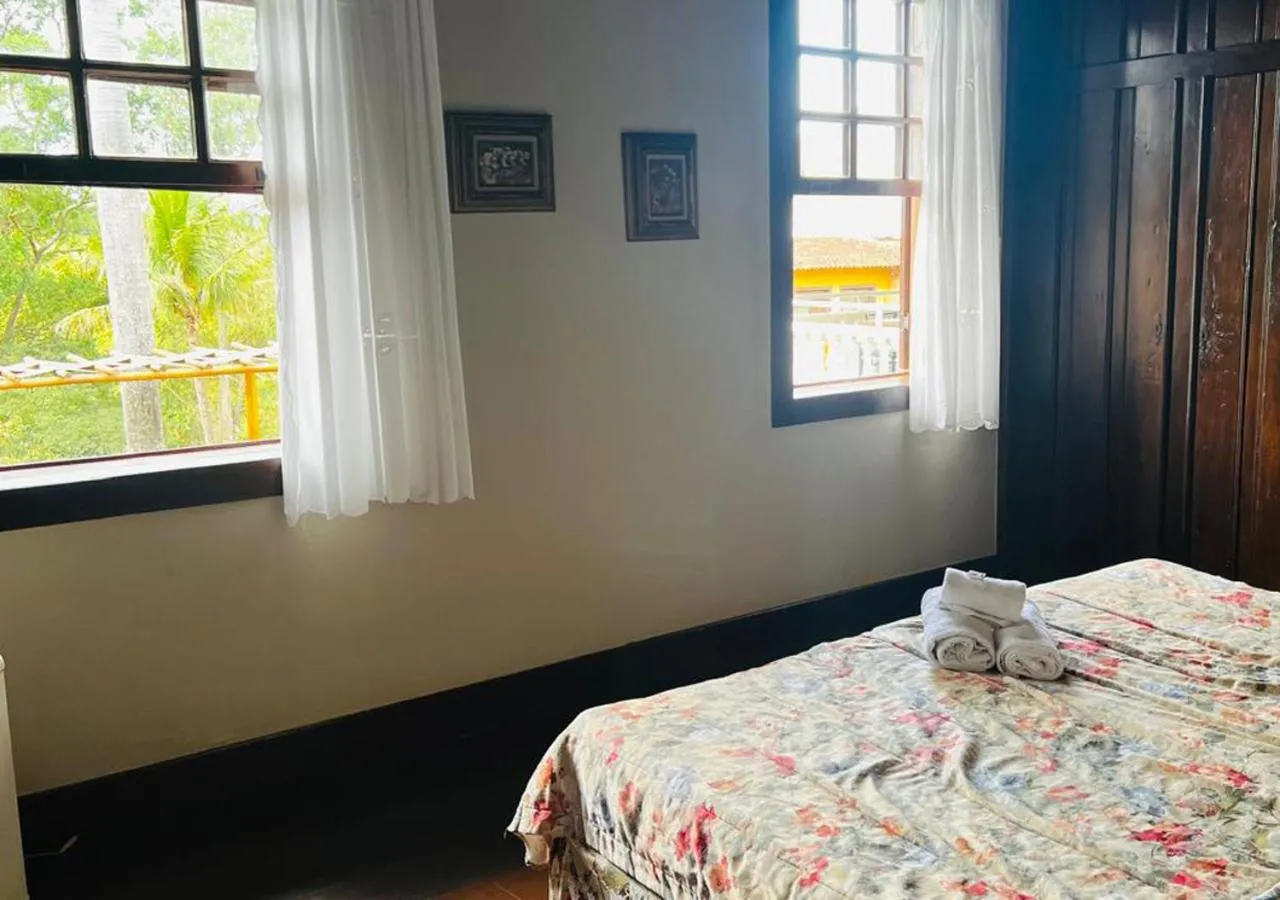 Bed in Hotel Fazenda Horizonte Belo