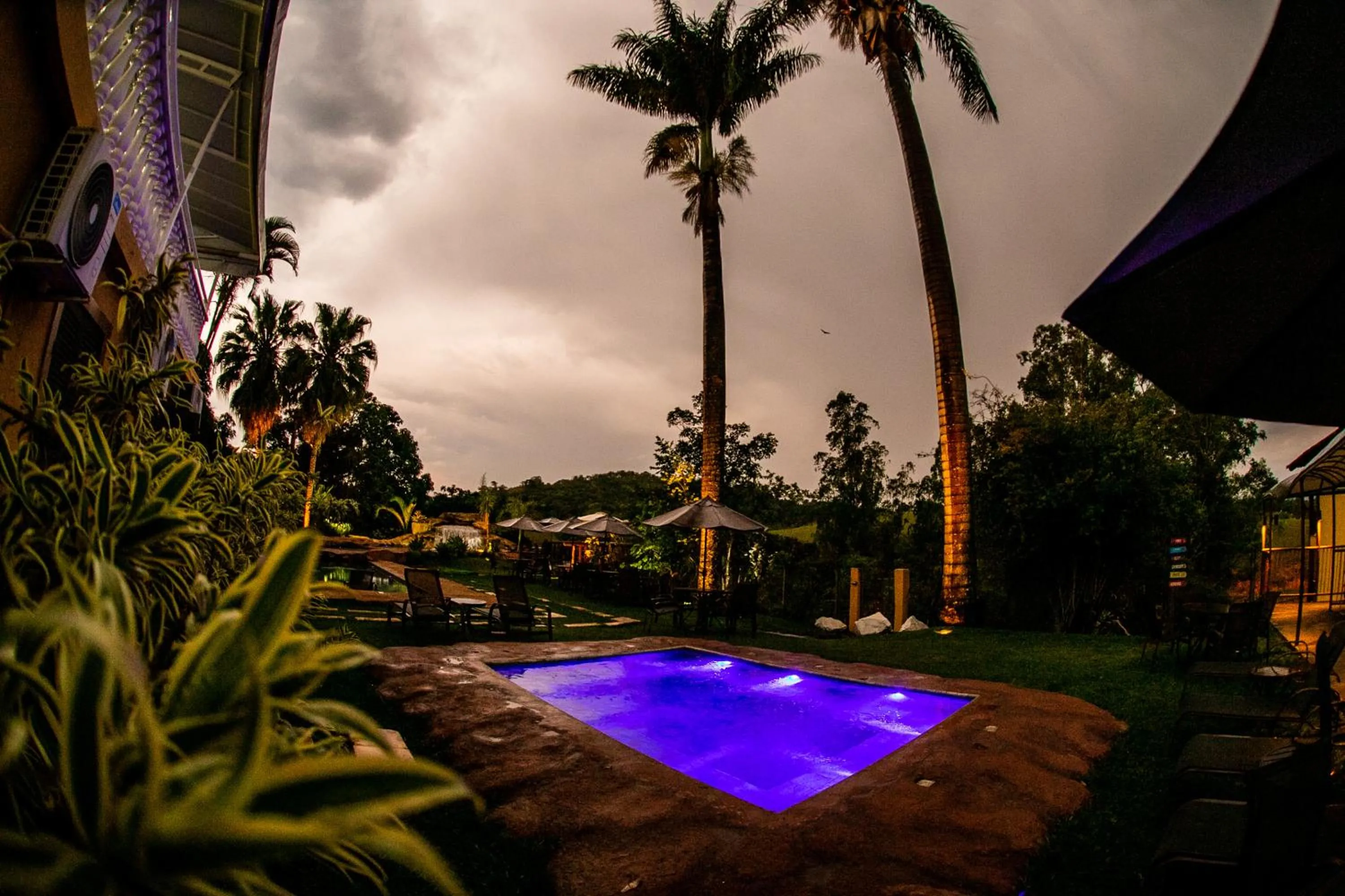 Swimming pool in Hotel Fazenda Horizonte Belo