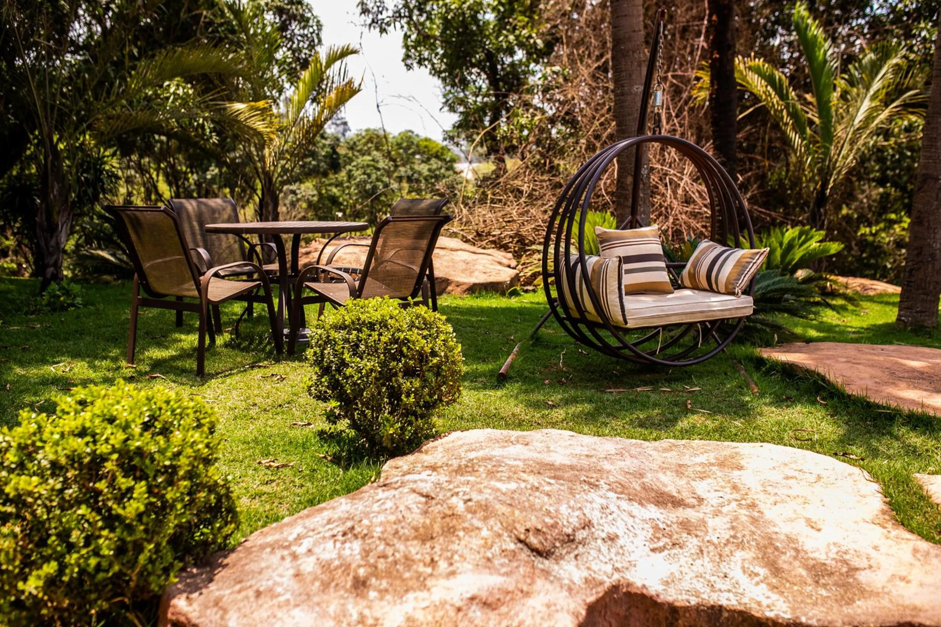 Garden in Hotel Fazenda Horizonte Belo