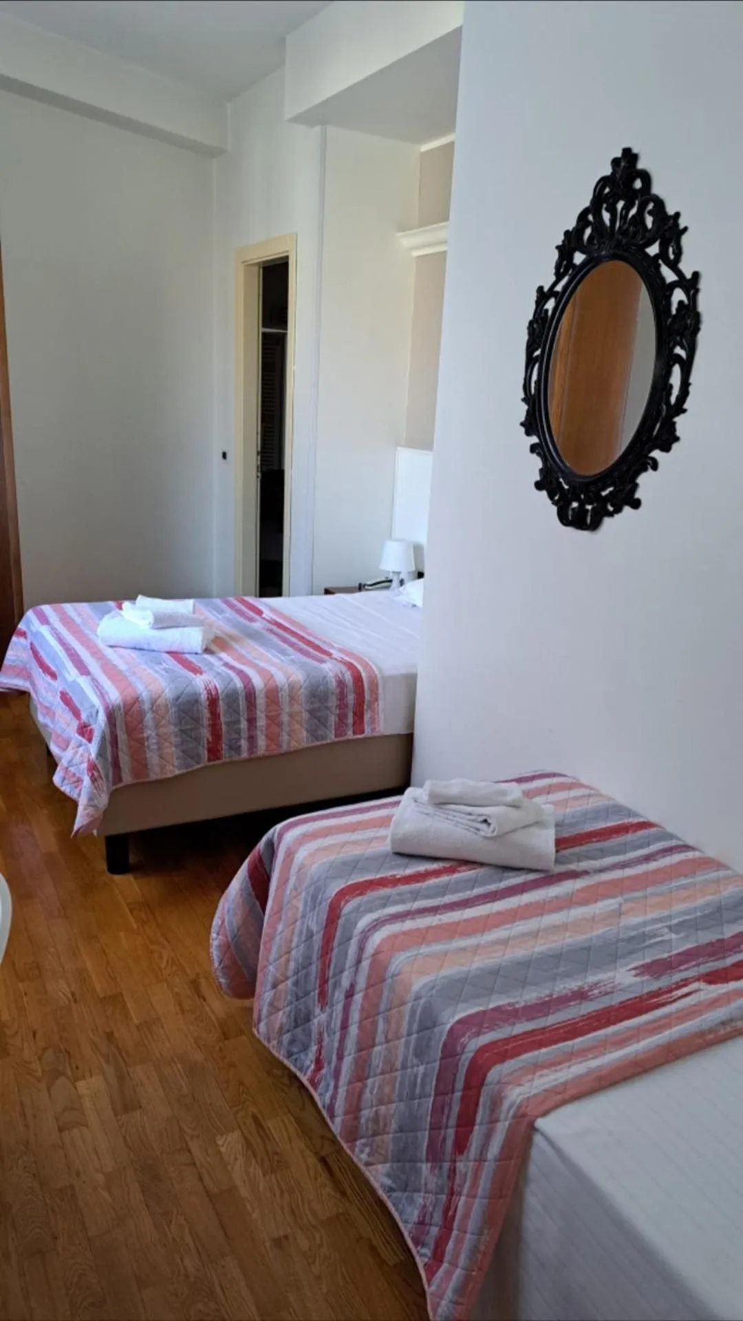 Bed in Hotel Elefante