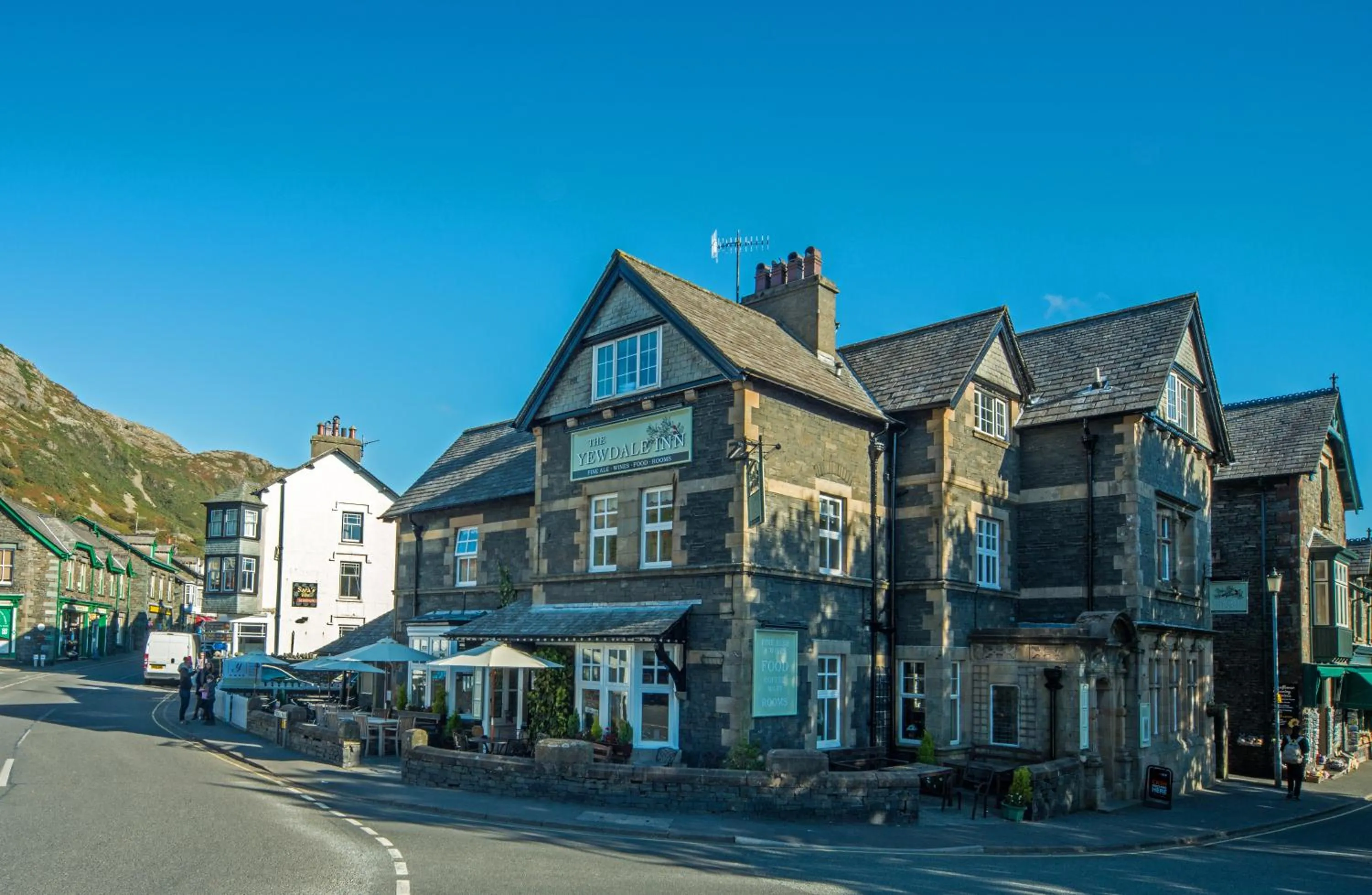 Property building in The Yewdale Inn and Hotel Coniston Village