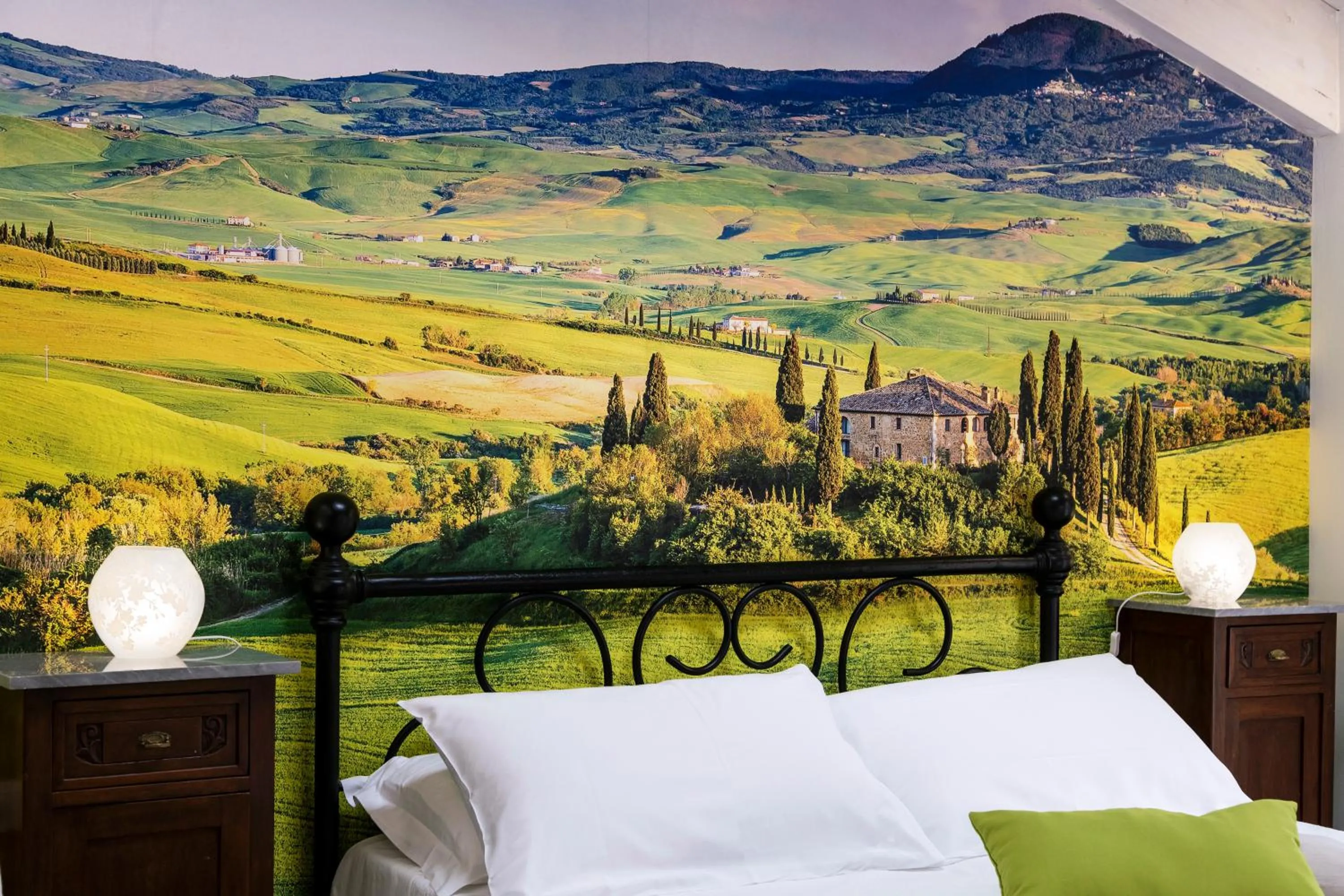 Bedroom, Bed in Acquamarina b&b