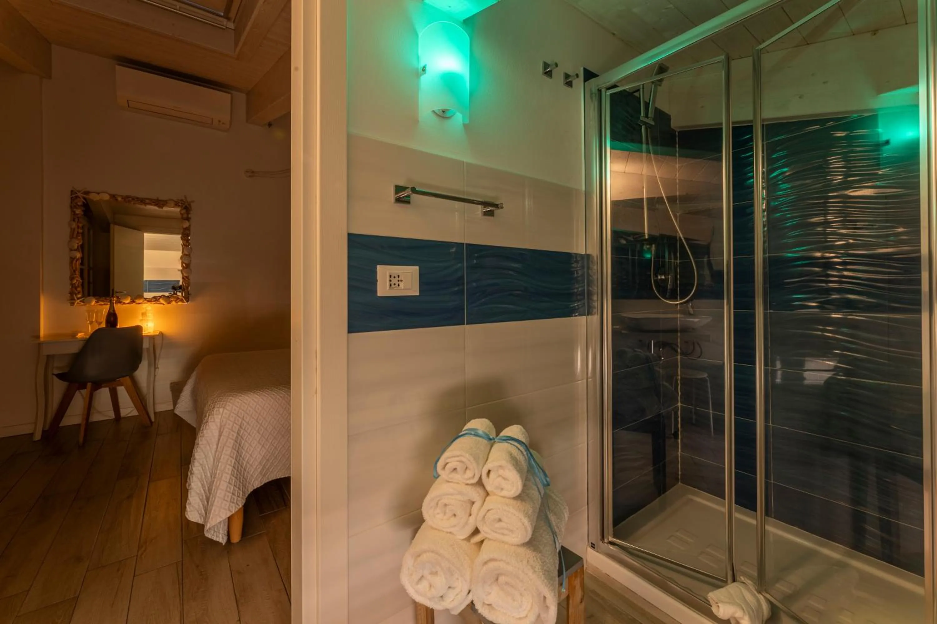 Bathroom in Acquamarina b&b