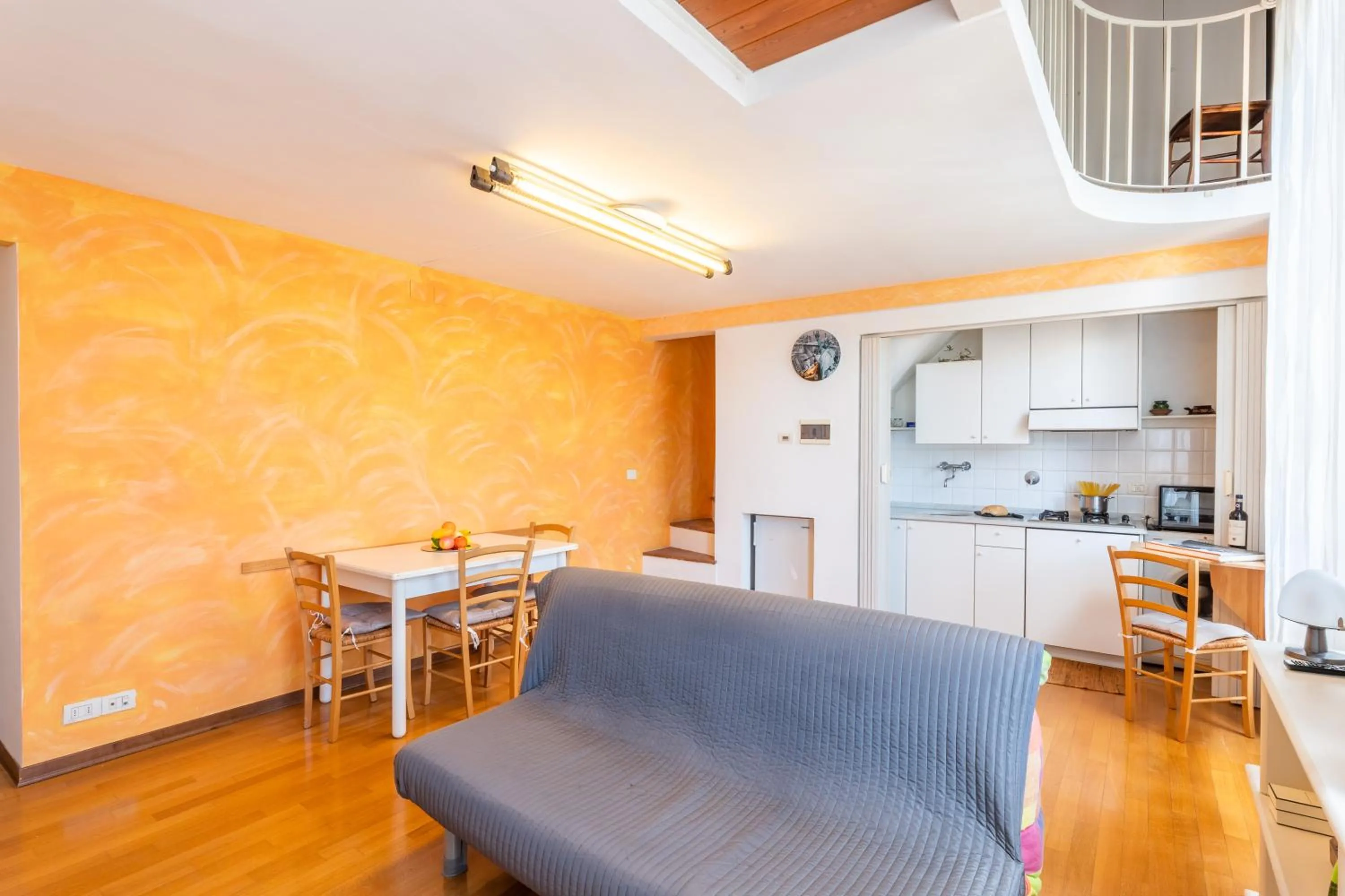 Kitchen or kitchenette in Cavourotto Terrace by Mmega