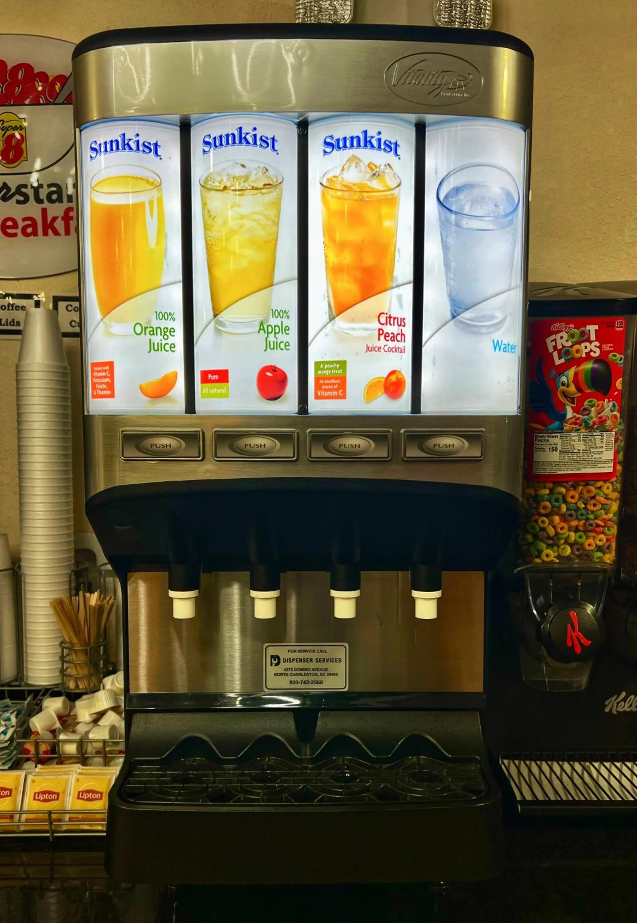 Breakfast in Super 8 by Wyndham Hillsville