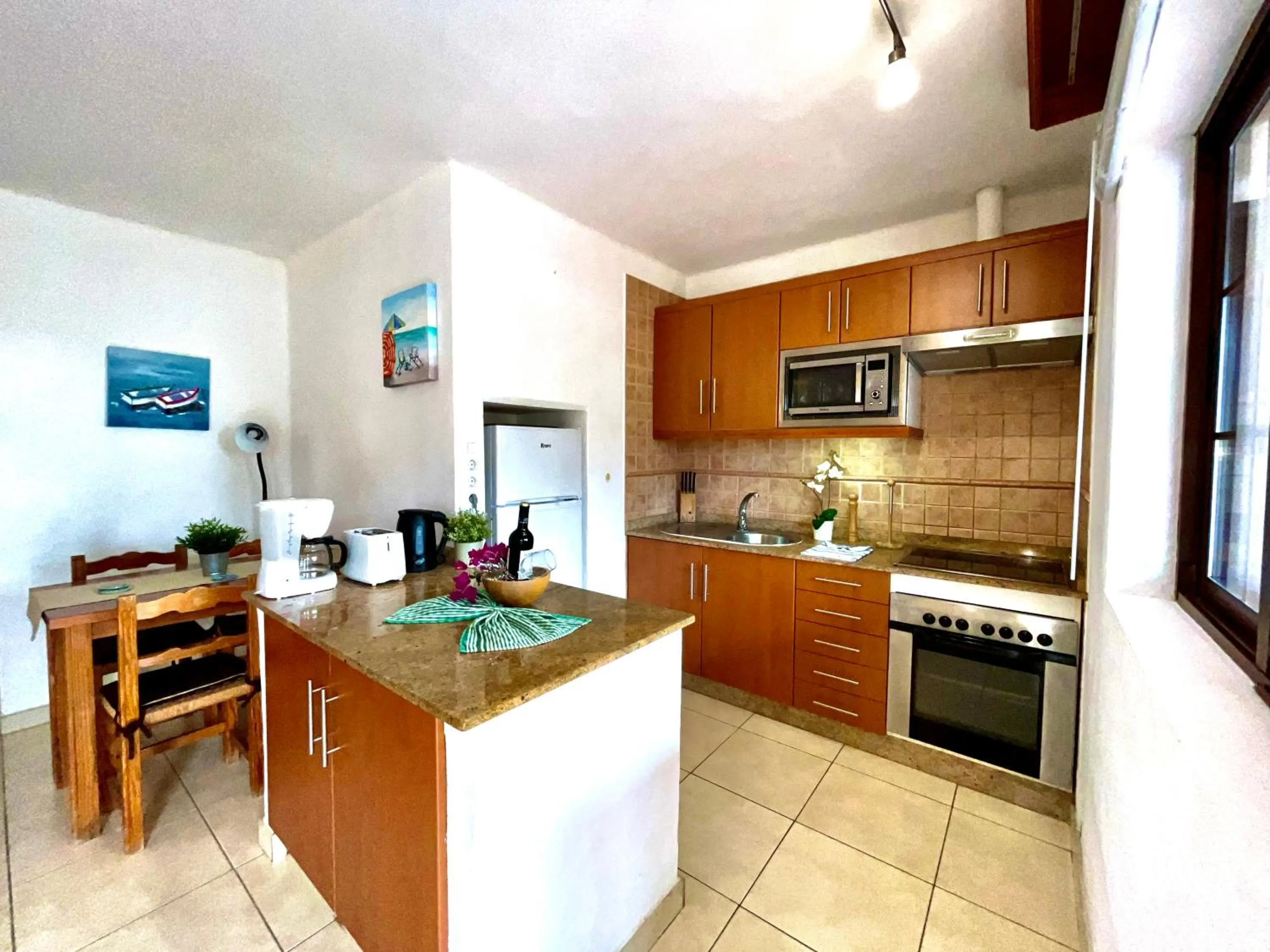 Kitchen or kitchenette in Casas del Sol