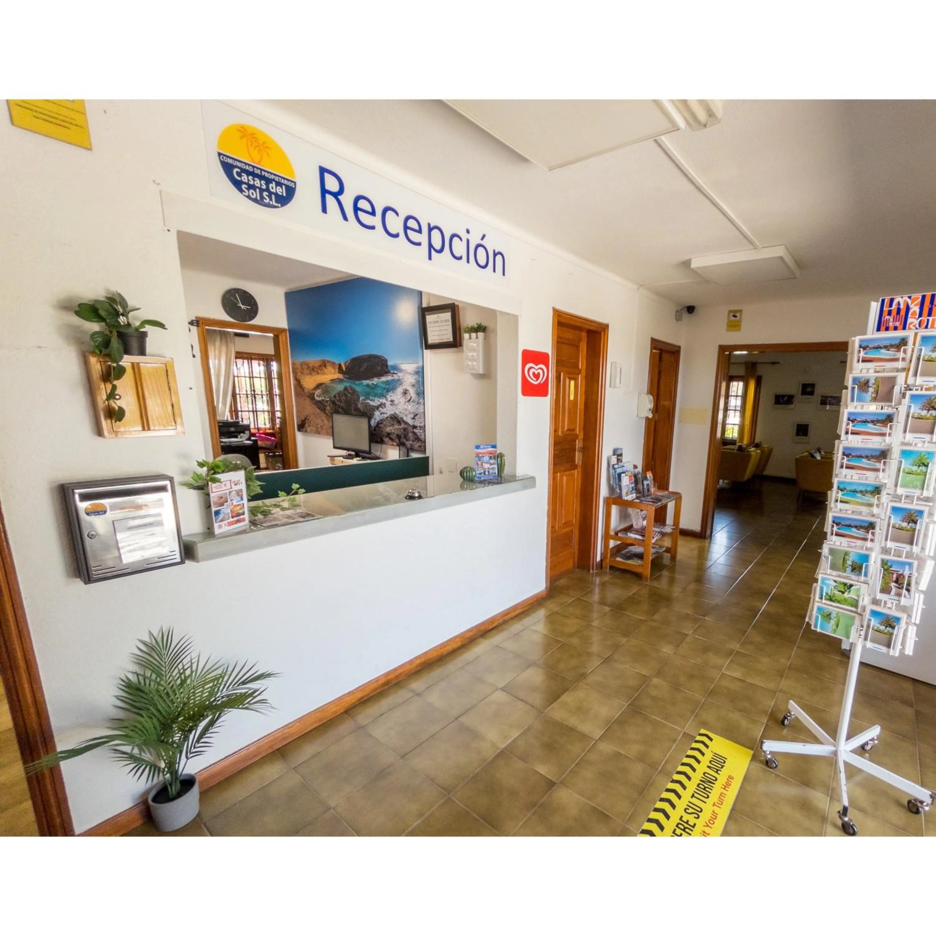Lobby or reception in Casas del Sol