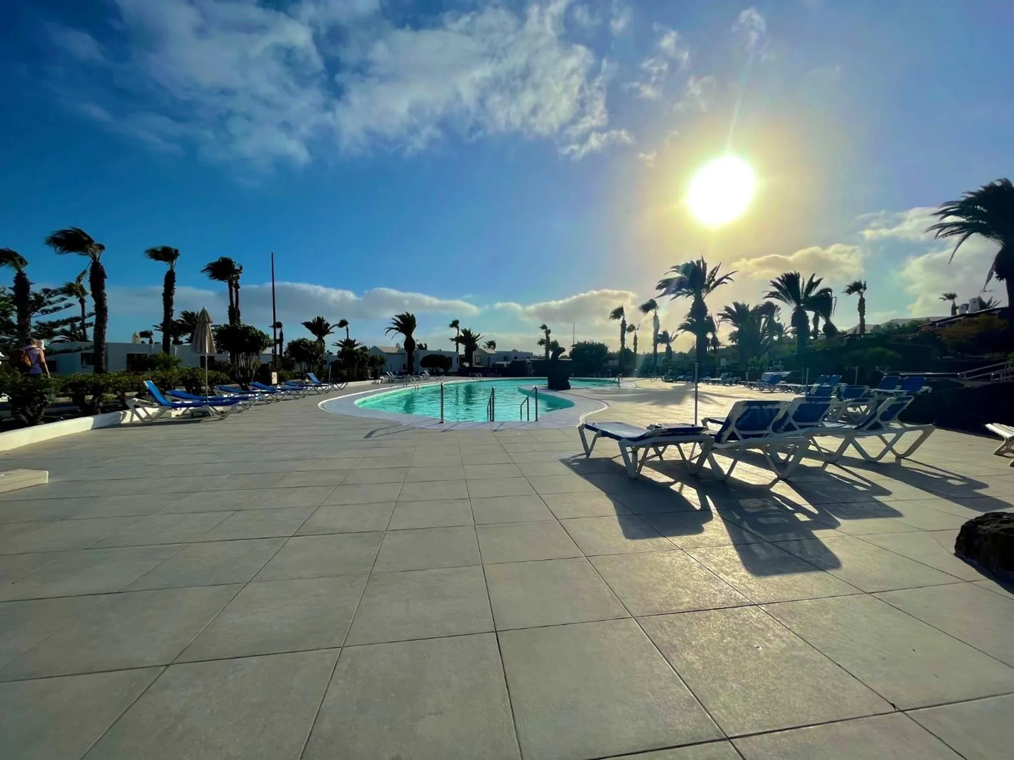Pool view in Casas del Sol