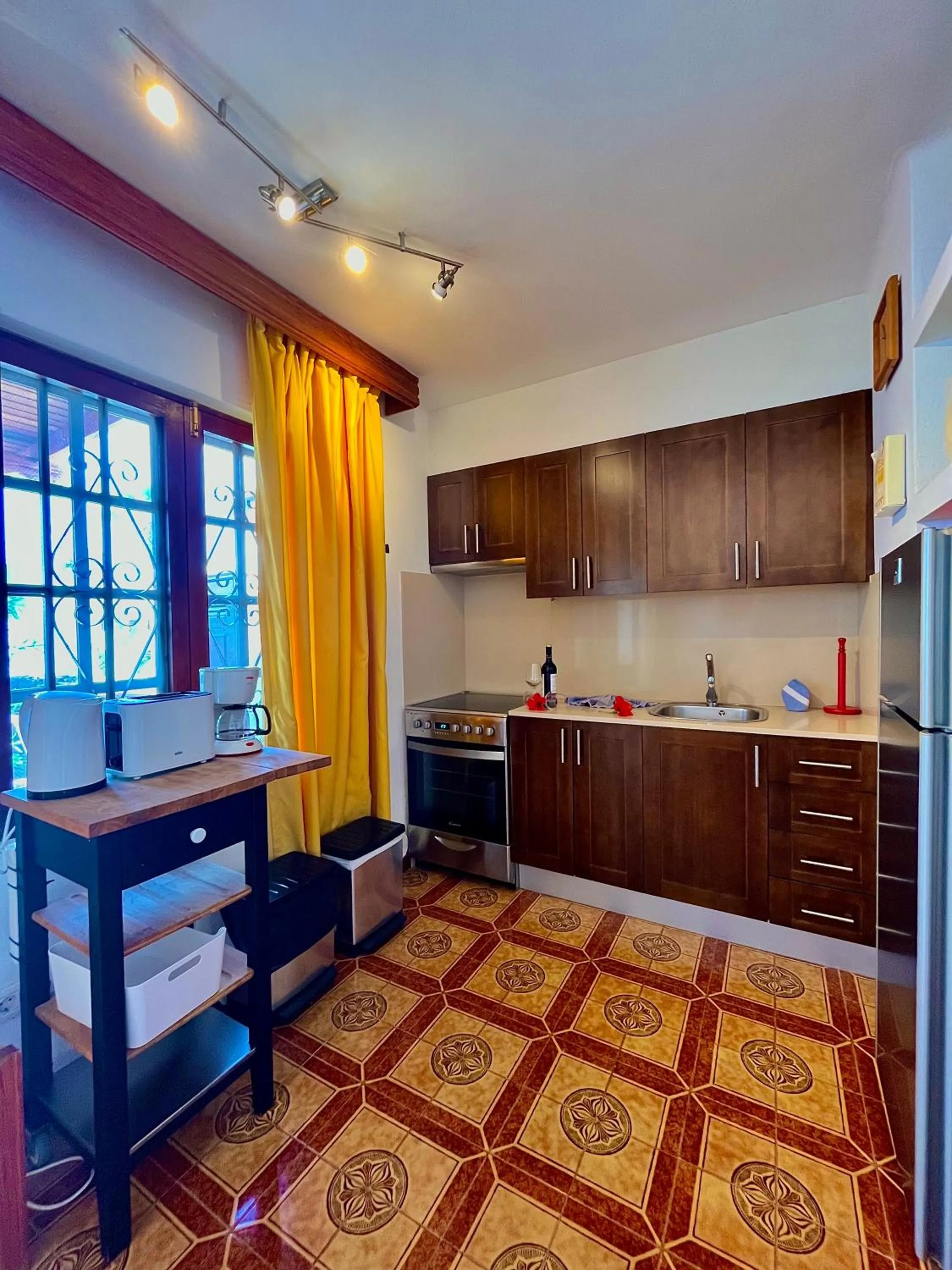 Kitchen or kitchenette in Casas del Sol