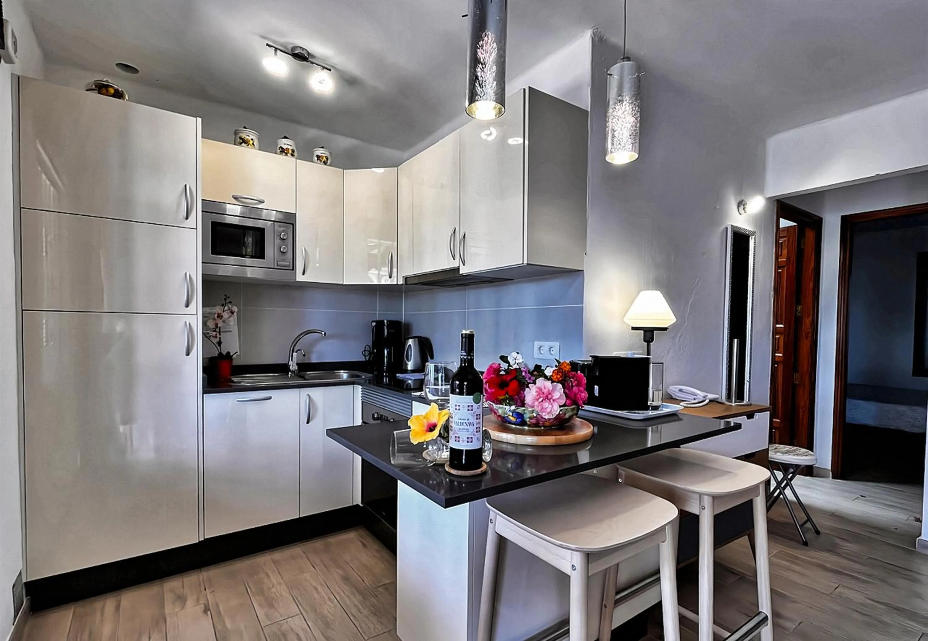 Kitchen or kitchenette in Casas del Sol